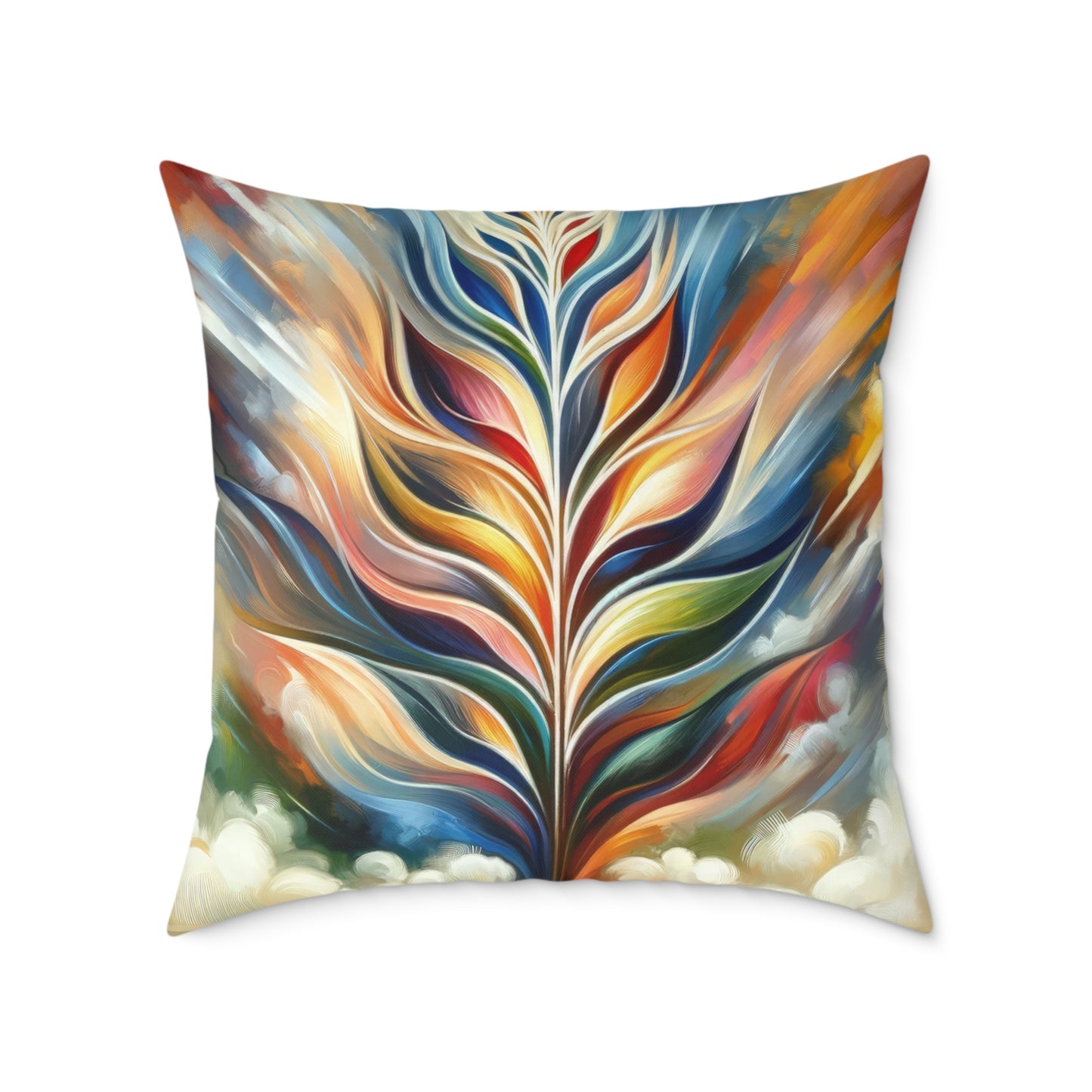 Sovereign Radiance Cultivation Spun Polyester Pillow