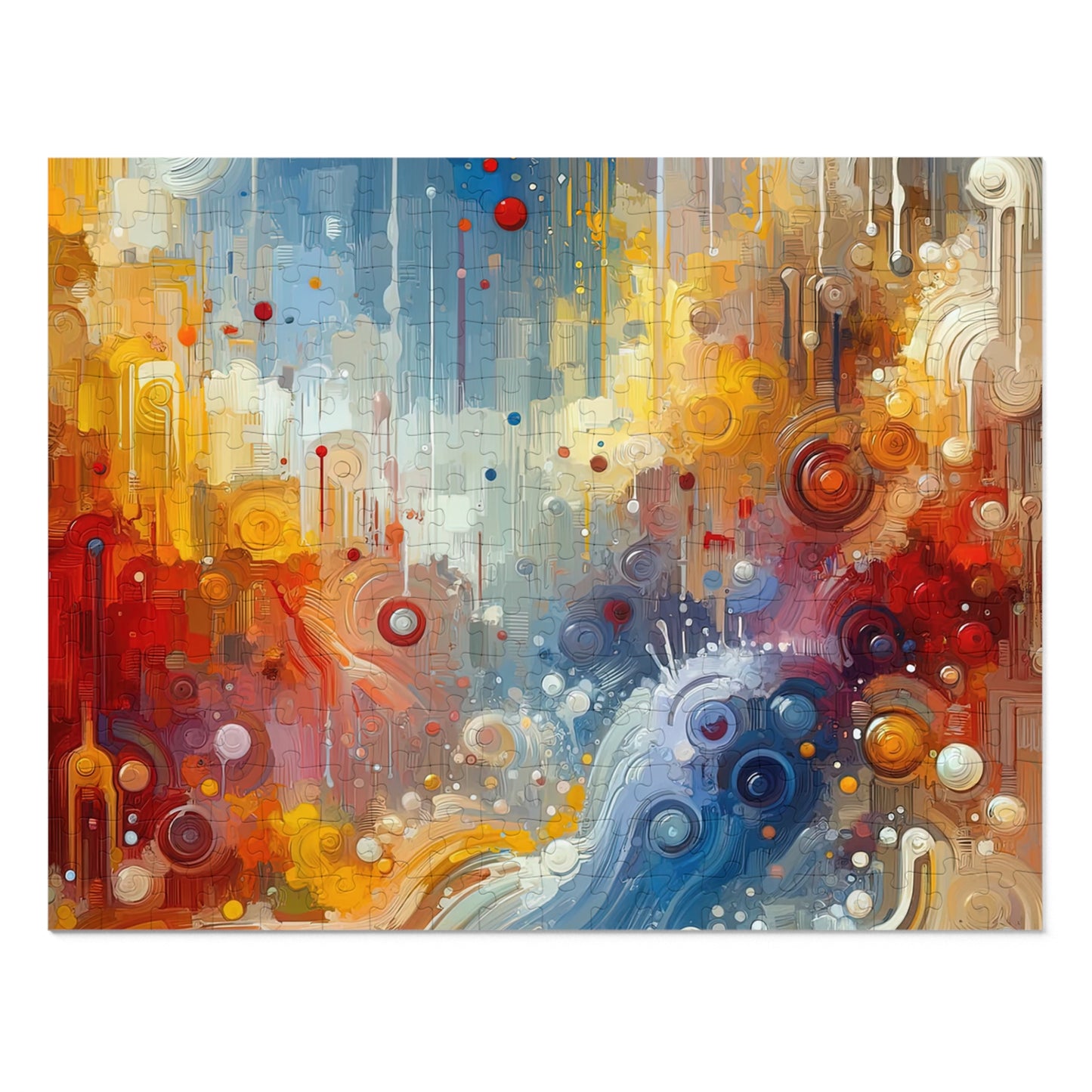 Joyous Effortless Exhale Jigsaw Puzzle (30, 110, 252, 500,1000-Piece)