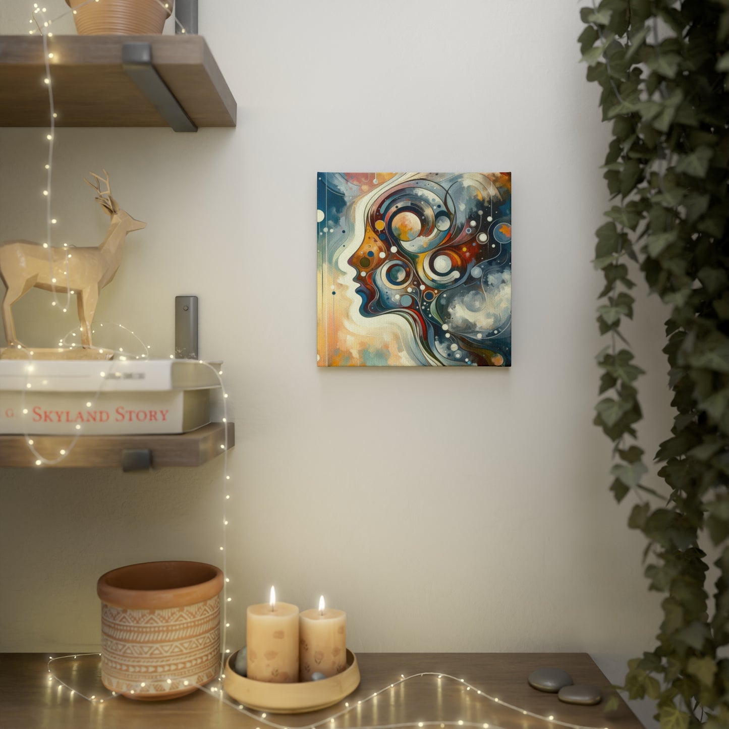 Marvel Uniting Dialogue Canvas Photo Tile