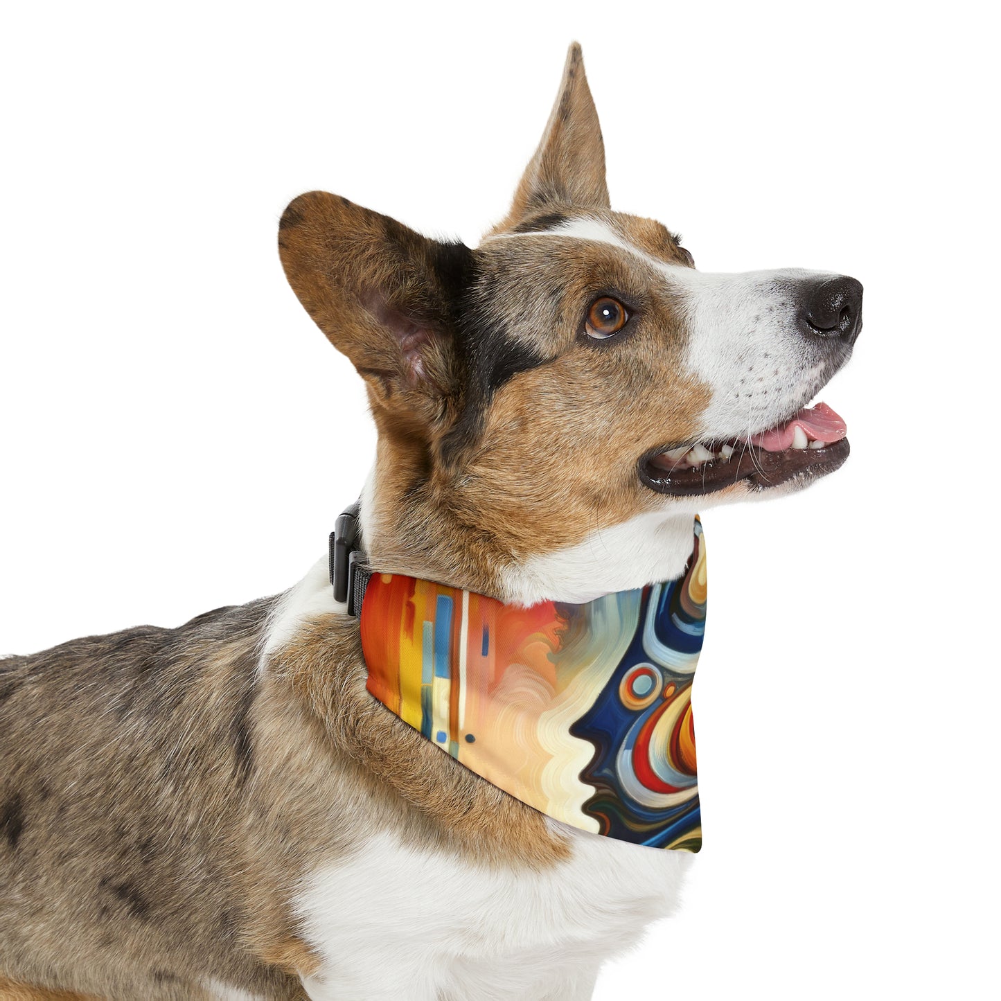 Transformative Harmonic Tachism Pet Bandana Collar