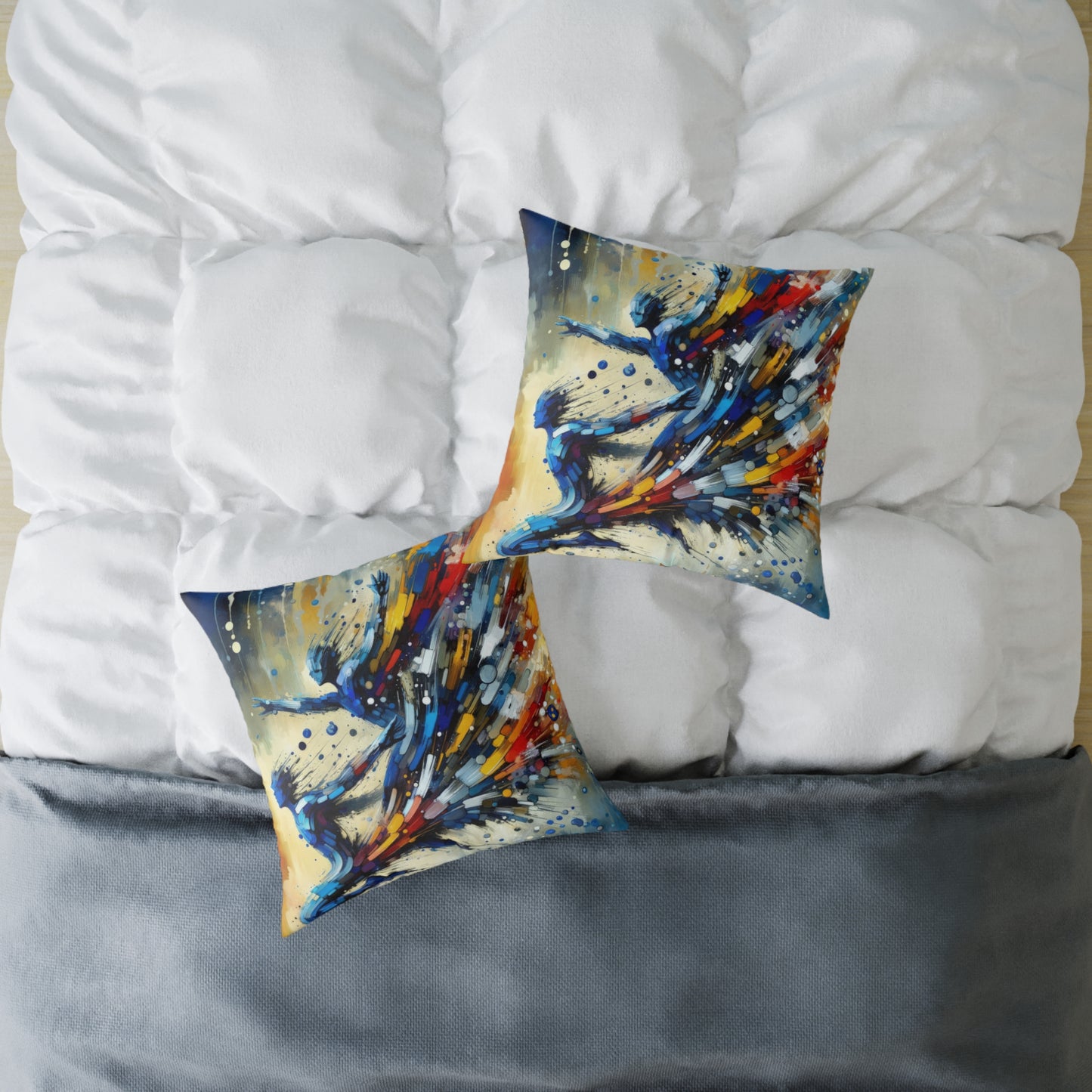 Empowering Mastery Cascade Spun Polyester Pillow