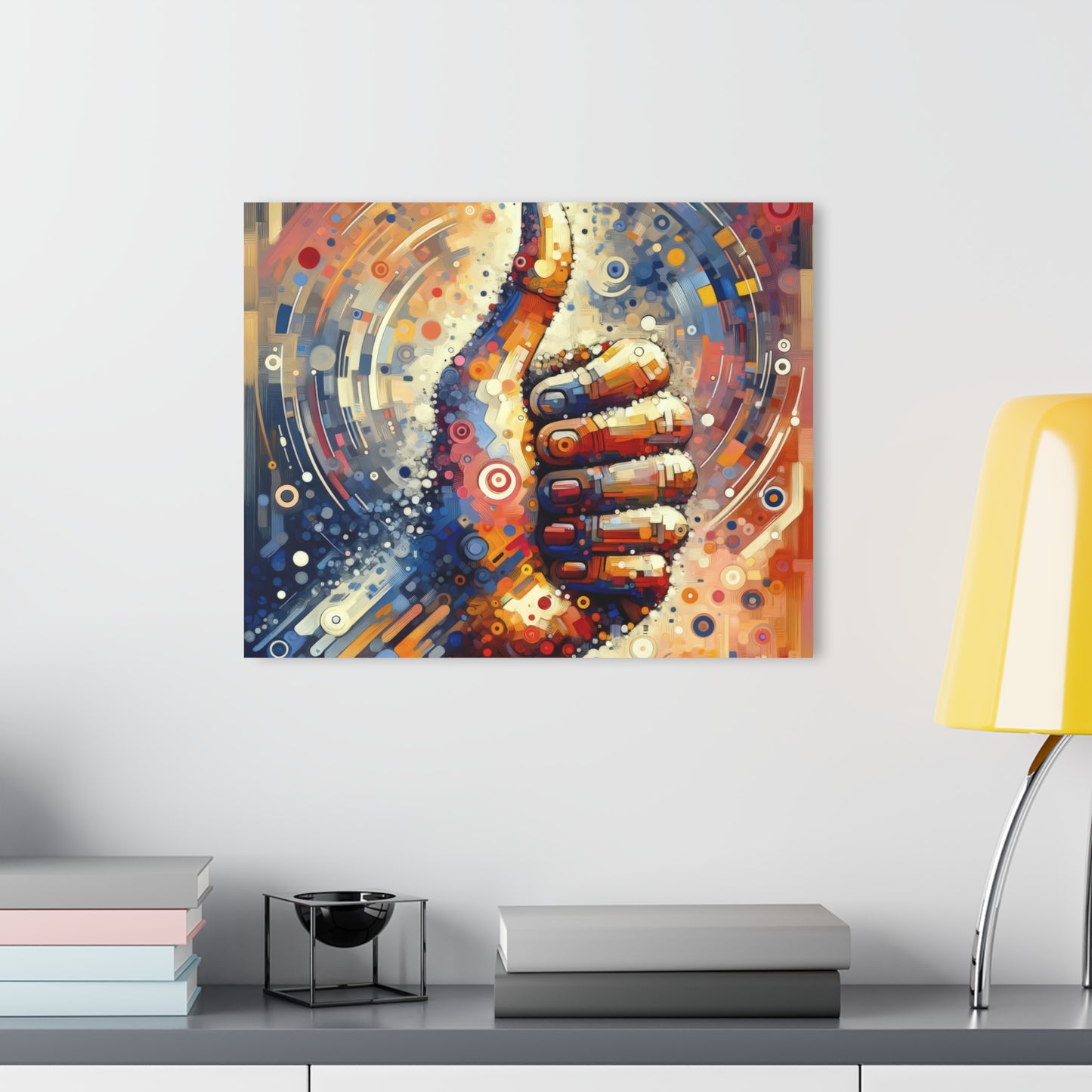 Digital Gratitude Nod Acrylic Prints (French Cleat Hanging)