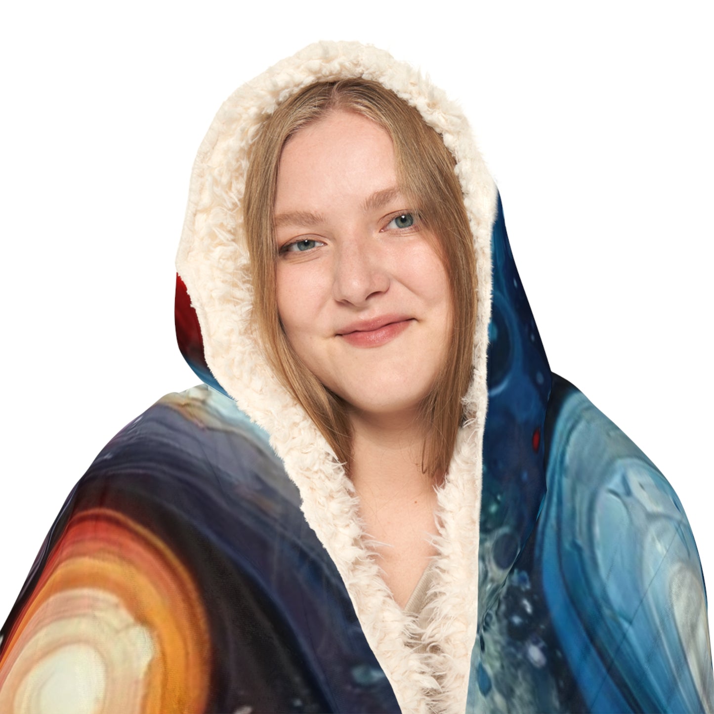 Empathetic Heart Expression Snuggle Blanket