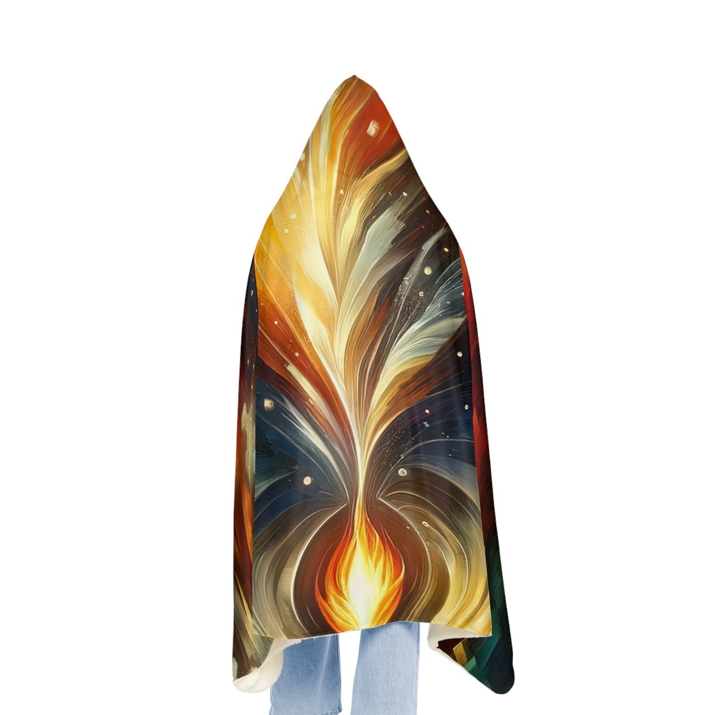 Igniting Transformational Currents Snuggle Blanket