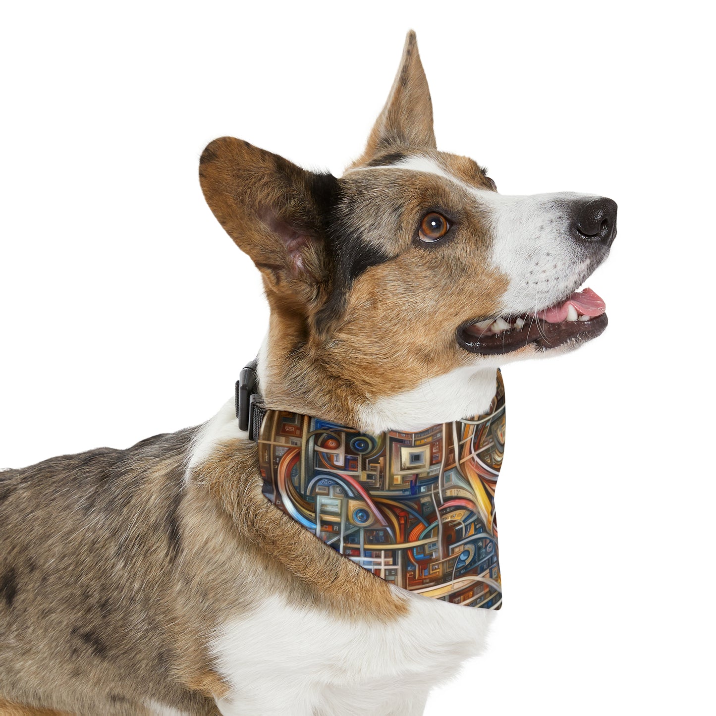 Intricate Life Tapestry Pet Bandana Collar