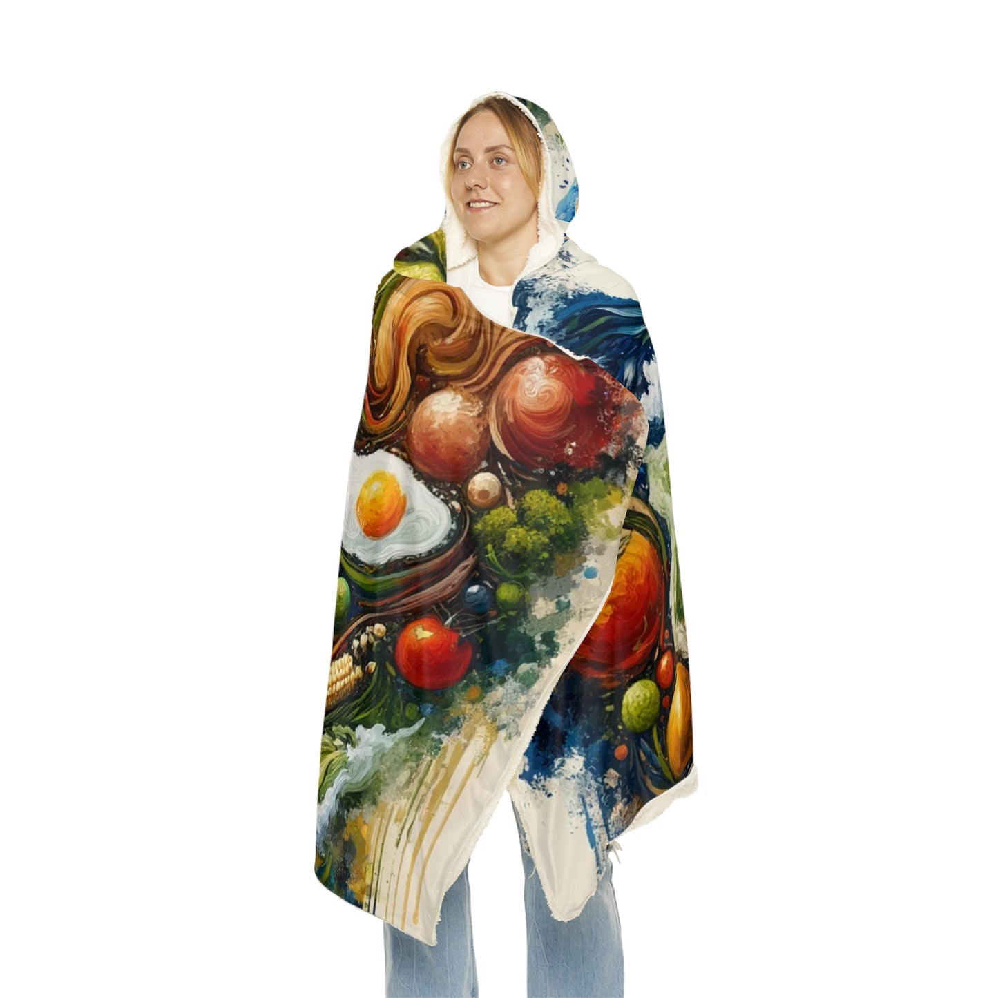 Earthly Dialogue Feast Snuggle Blanket