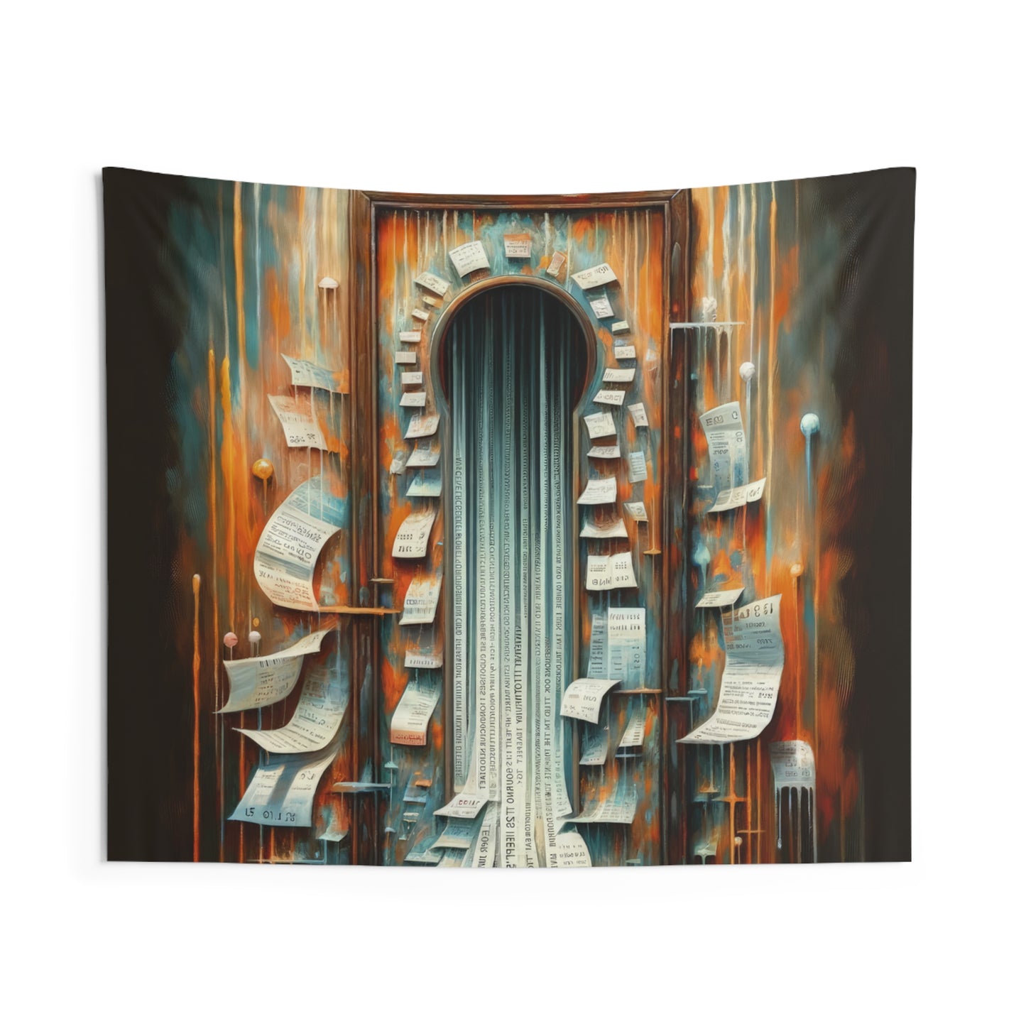 Illuminated Truths Mirror Indoor Wall Tapestries