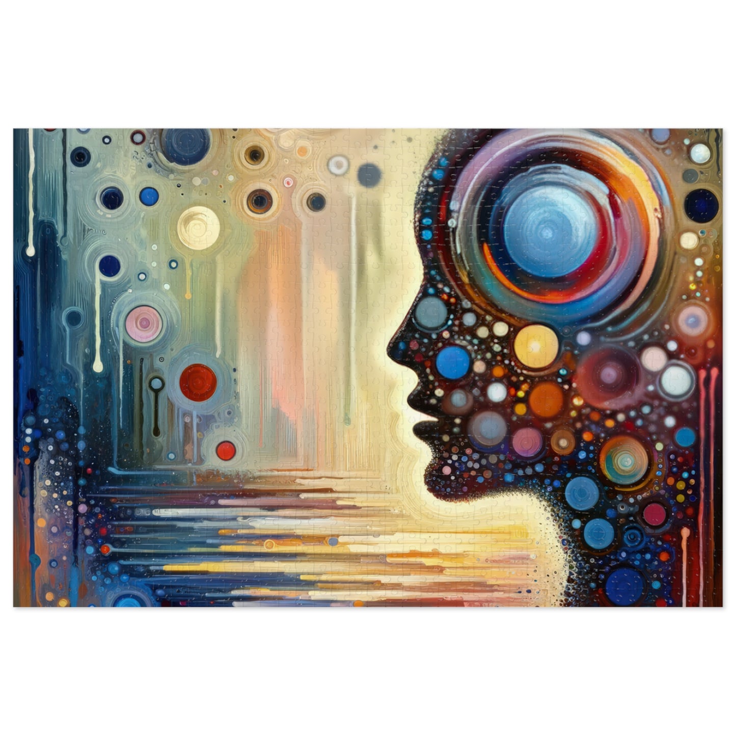 Echoed Intrinsic Universality Jigsaw Puzzle (30, 110, 252, 500,1000-Piece)