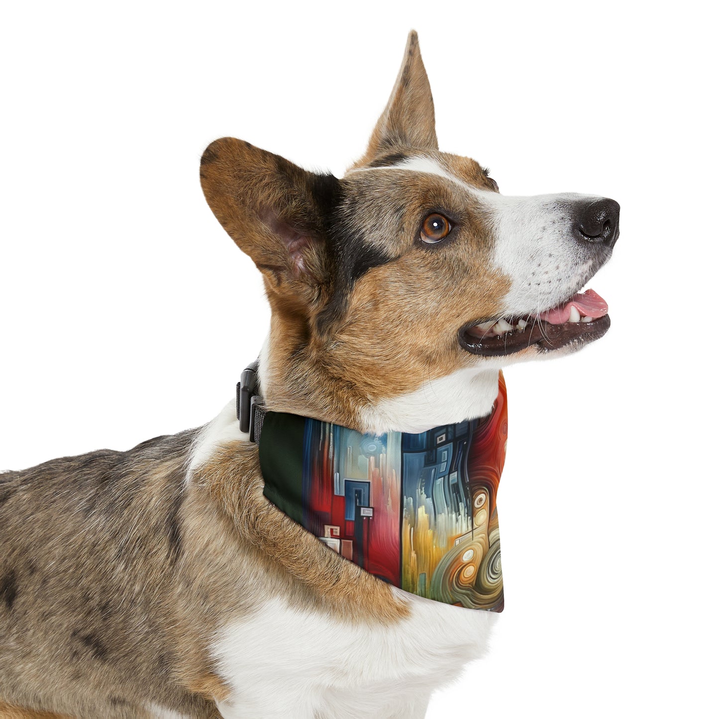 Tuning Essence Abstract Pet Bandana Collar