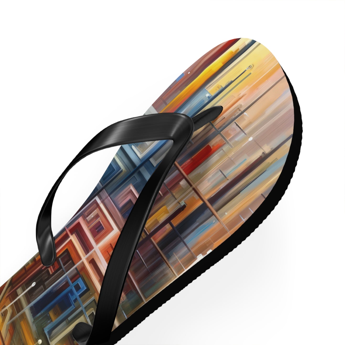 Urban Flow Interconnectedness Flip Flops