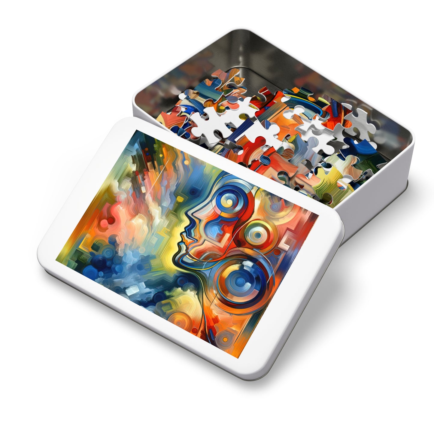 Emotional Perception Abstract Jigsaw Puzzle (30, 110, 252, 500,1000-Piece)