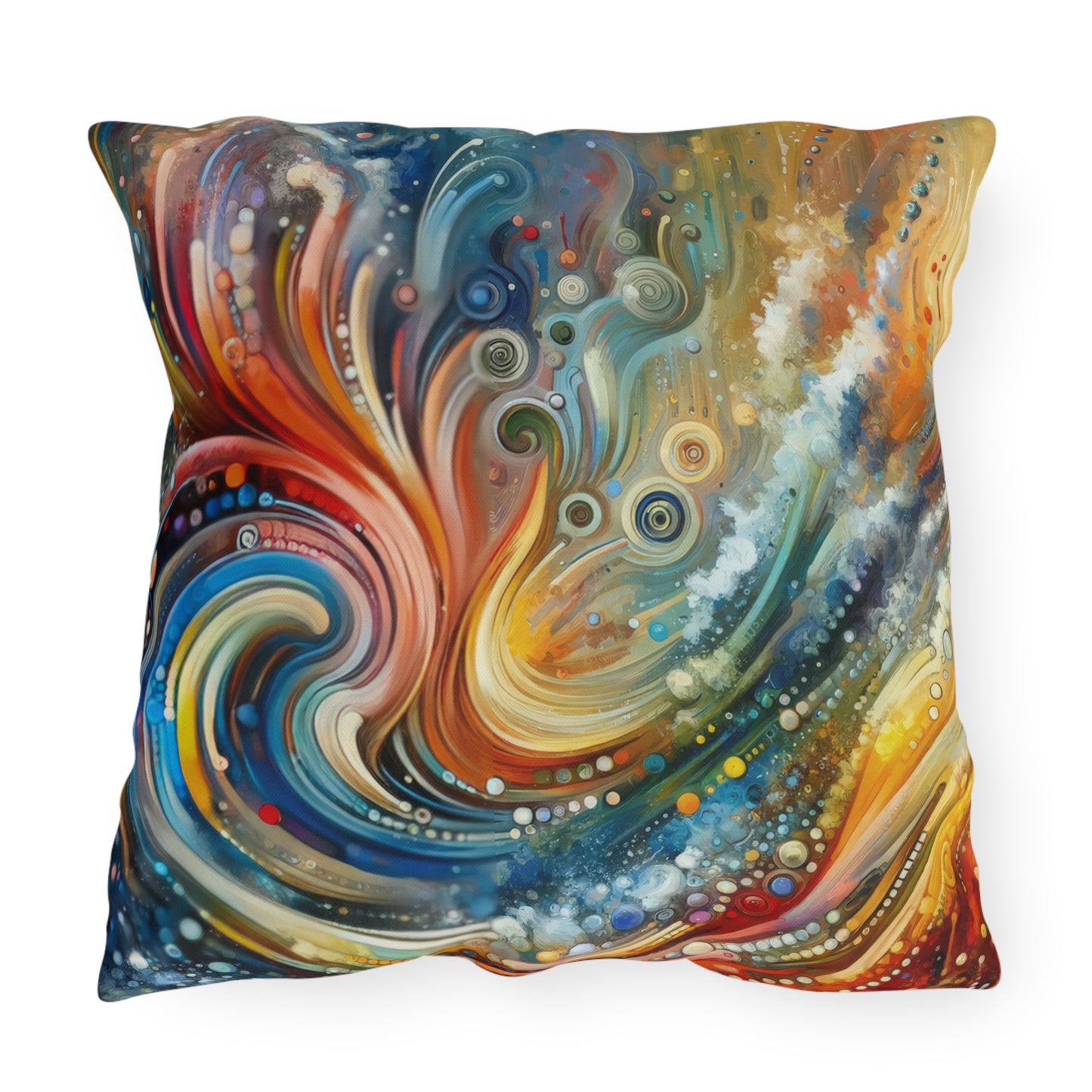 Dynamic Unity Tapestry Outdoor Pillows