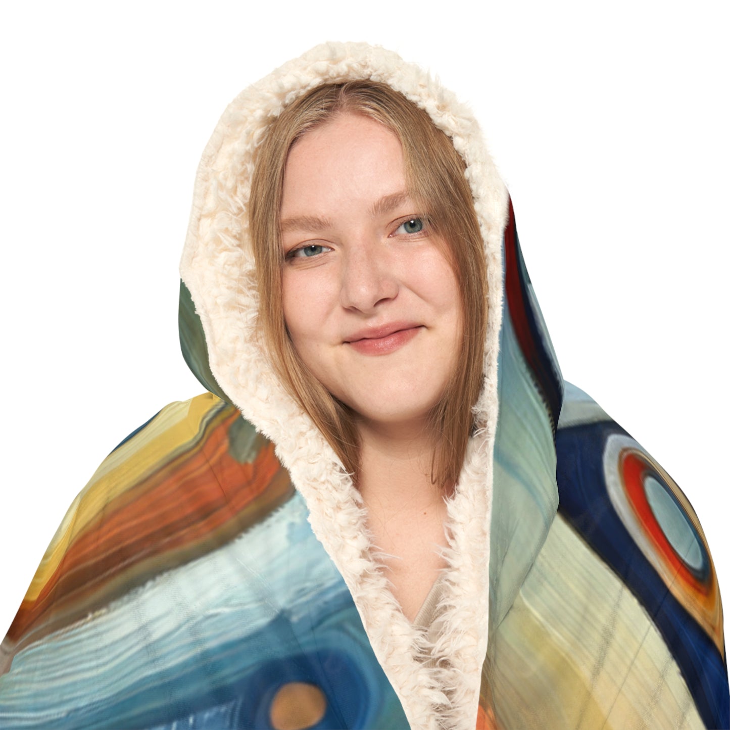 Transformative Harmonic Tachism Snuggle Blanket