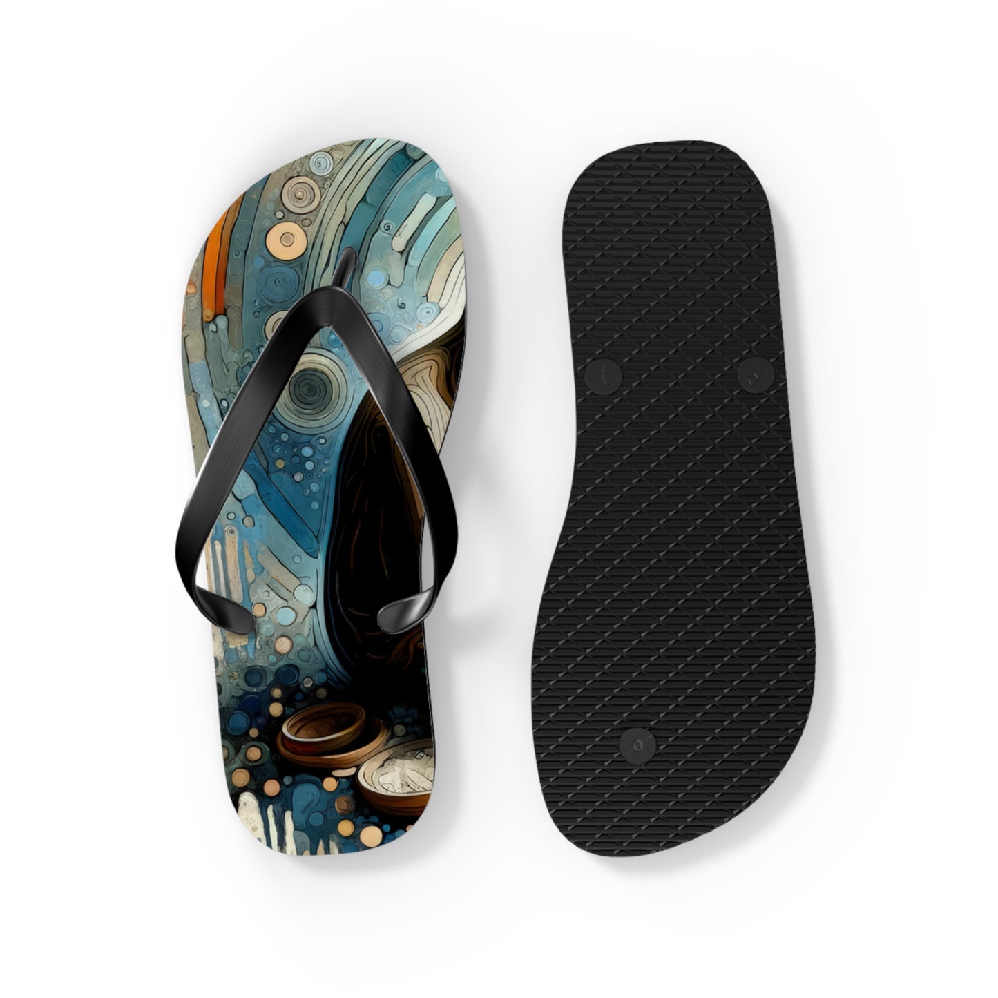 Crafting Semantic Pottery Flip Flops