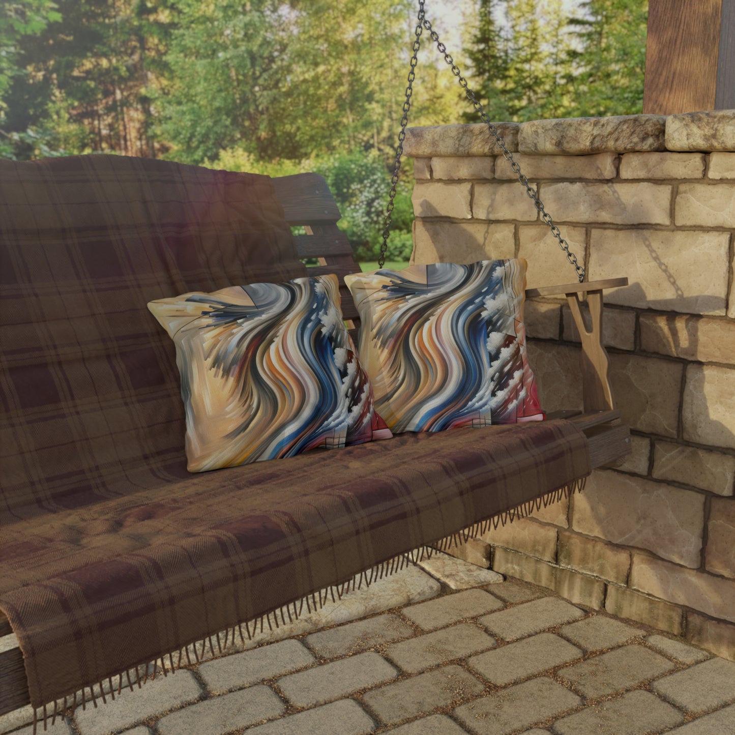 Model Dynamic Transition Outdoor Pillows
