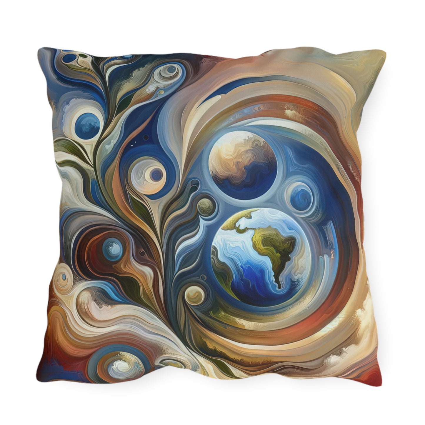 Esoteric Nurturing Gaia Outdoor Pillows