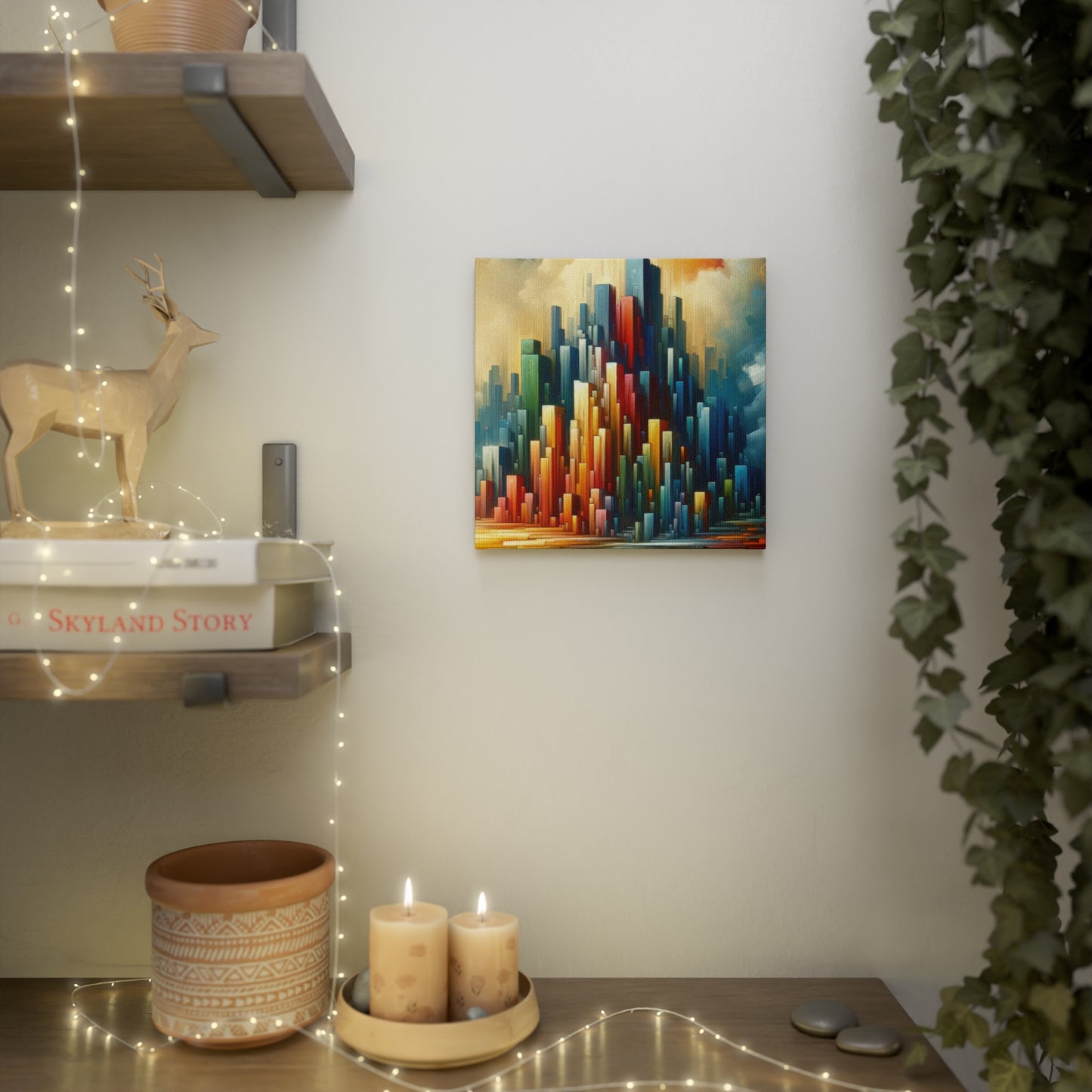 Resolute Fortress Metamorphosis Canvas Photo Tile