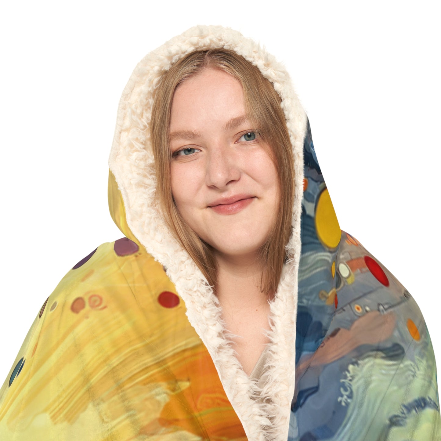 Vibrant Growth Symphony Snuggle Blanket