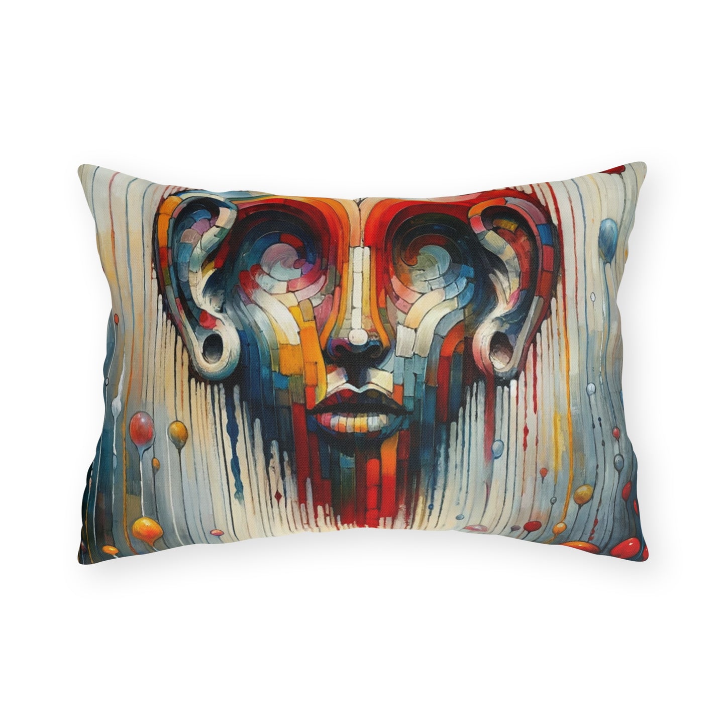 Ears Heart Expression Outdoor Pillows