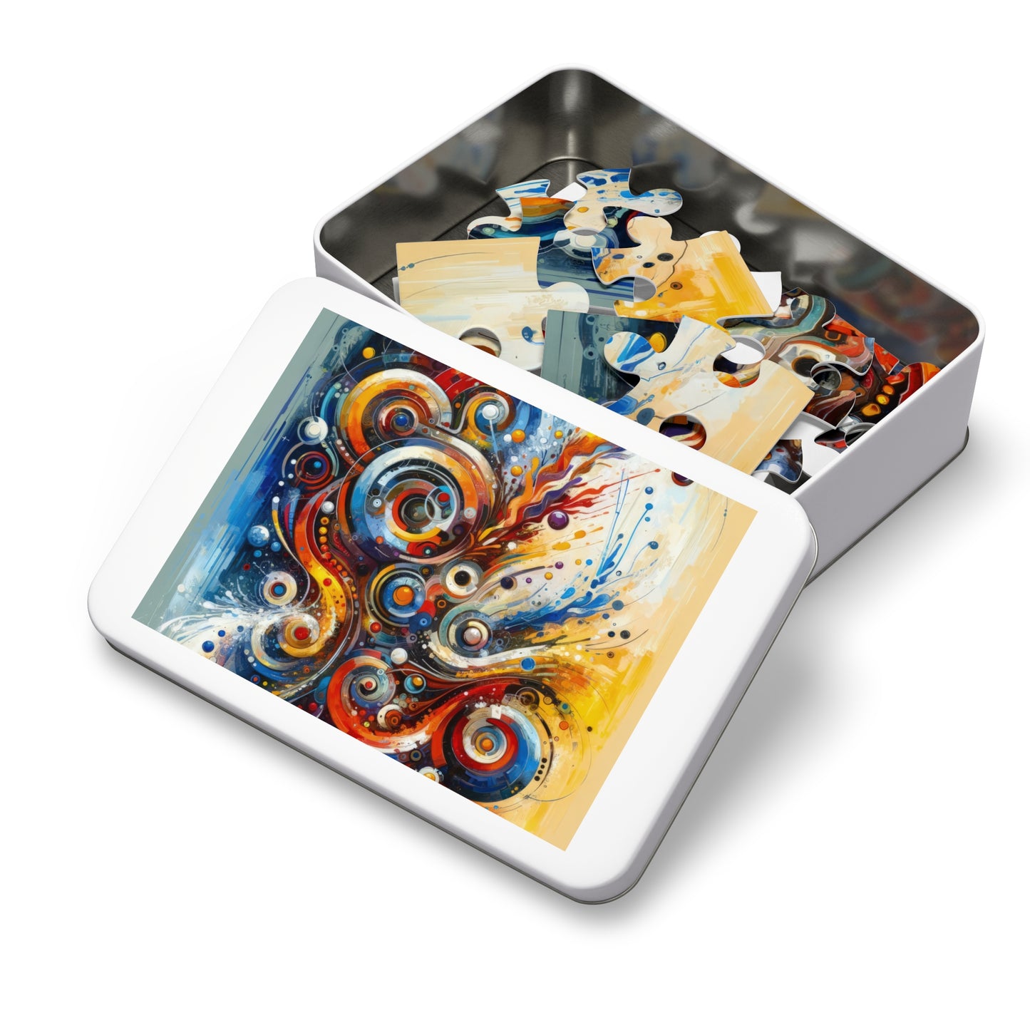 Harmonic Abstract Synergy Jigsaw Puzzle (30, 110, 252, 500,1000-Piece)