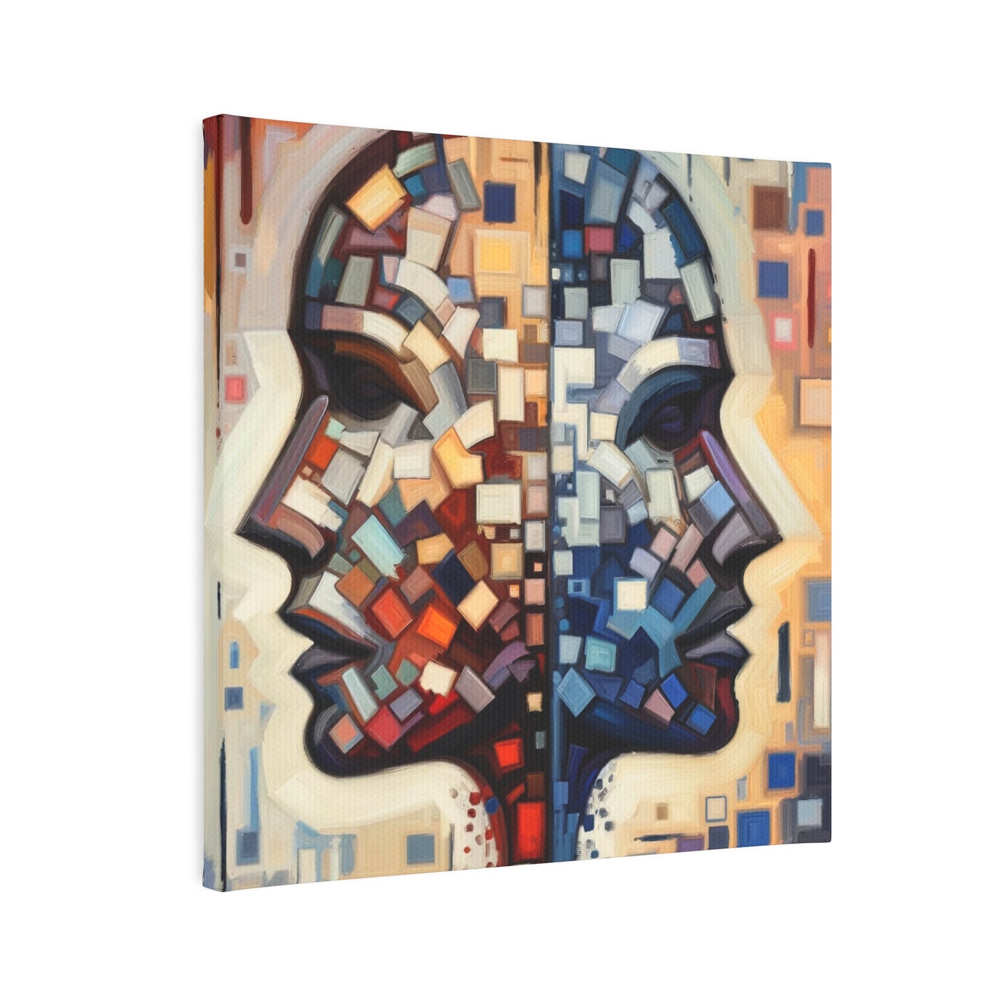 Identity Tachism Intersection Canvas Photo Tile