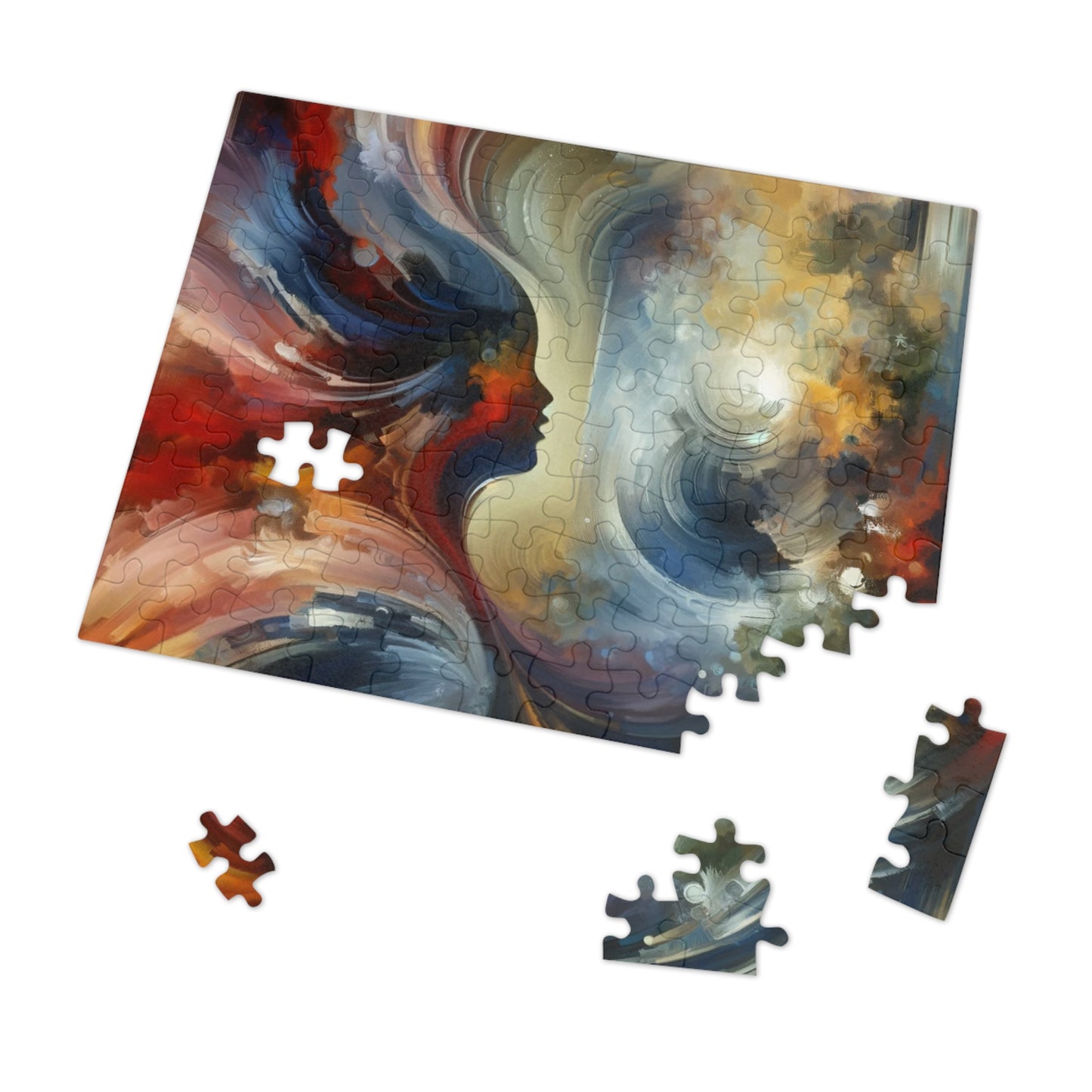 Embracing Sovereign Reflectivity Jigsaw Puzzle (30, 110, 252, 500,1000-Piece)