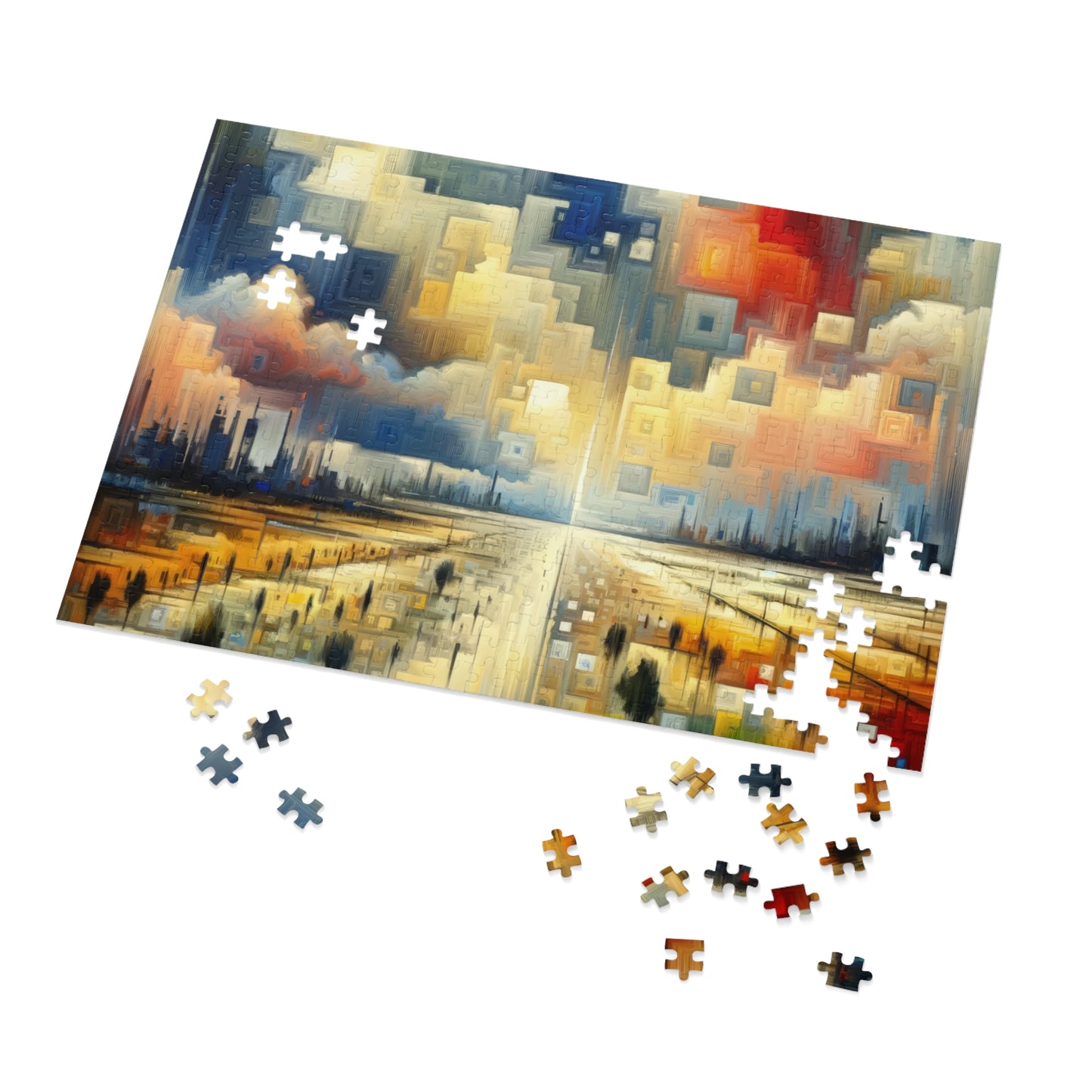 Earnest Gathering Rainwater Jigsaw Puzzle (30, 110, 252, 500,1000-Piece)