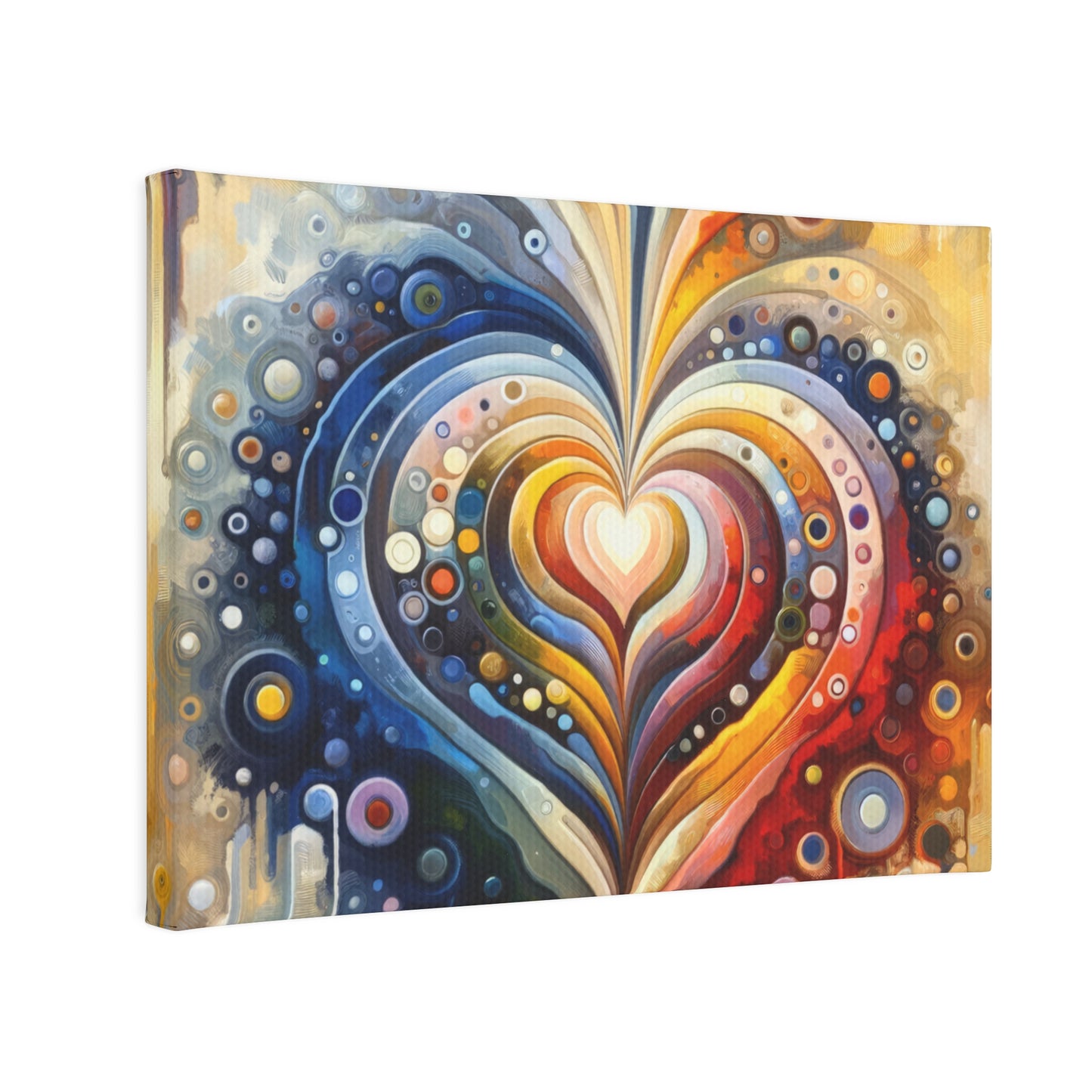 Harmonic Heart Essence Canvas Photo Tile