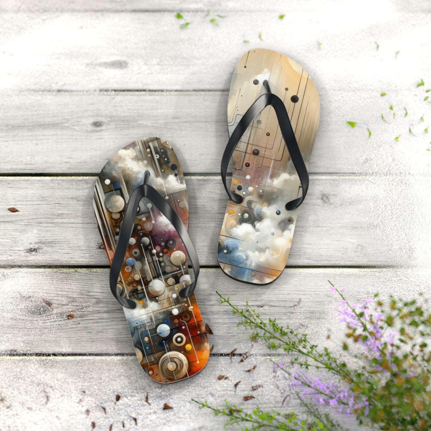 Abstract Mechanical Harmony Flip Flops