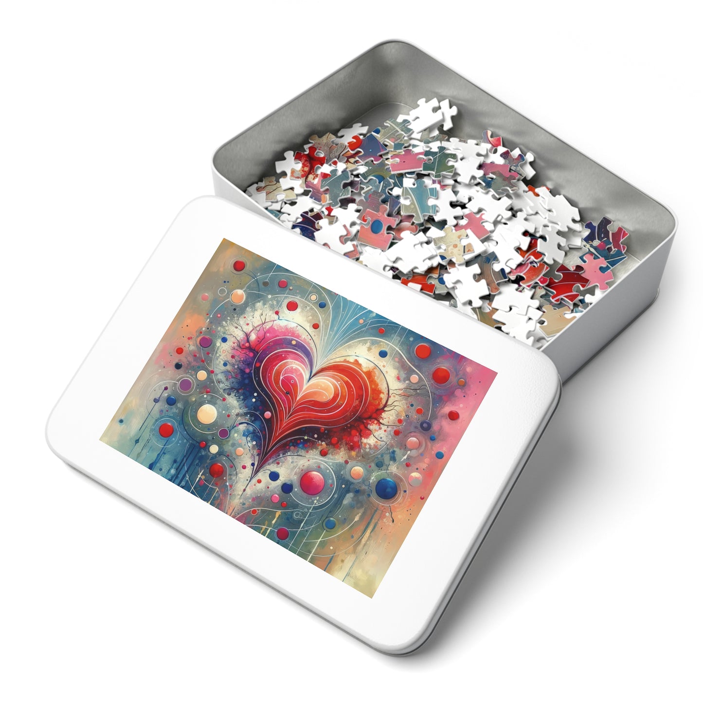 Emotional Physics Heart Jigsaw Puzzle (30, 110, 252, 500,1000-Piece)