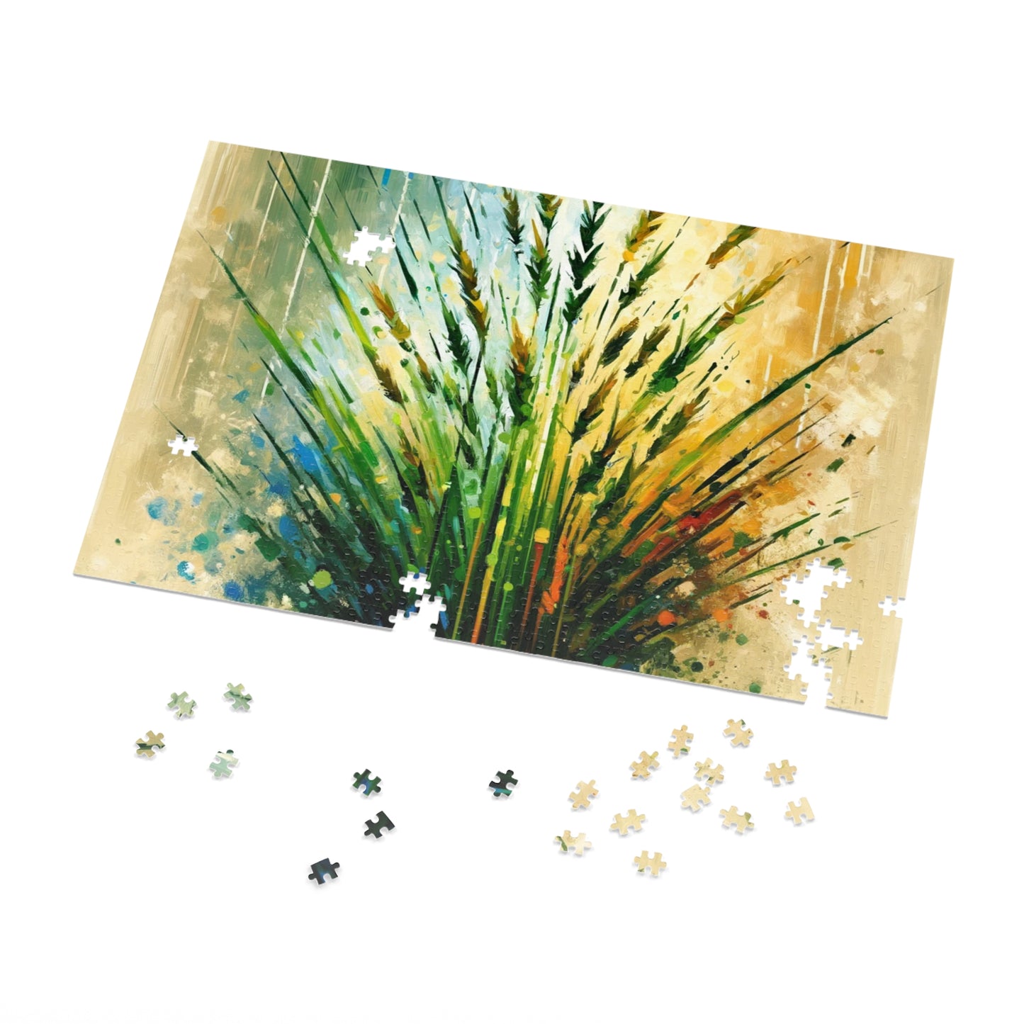 Grass Testament Change Jigsaw Puzzle (30, 110, 252, 500,1000-Piece)