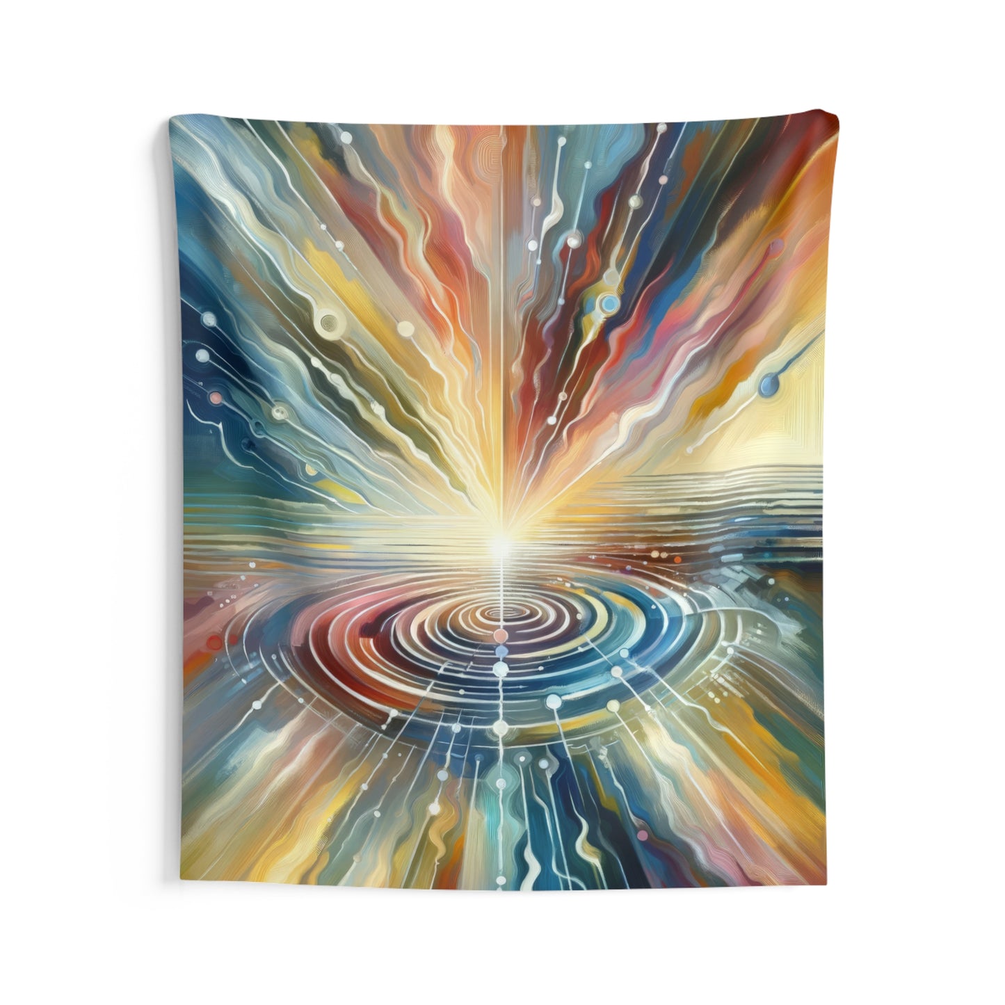 Rippling Community Dynamics Indoor Wall Tapestries