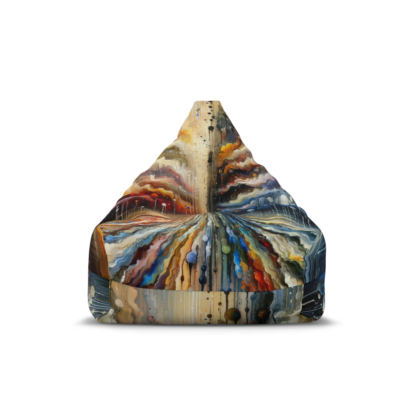 Linguistic Resonance Cascade Bean Bag Chair Cover