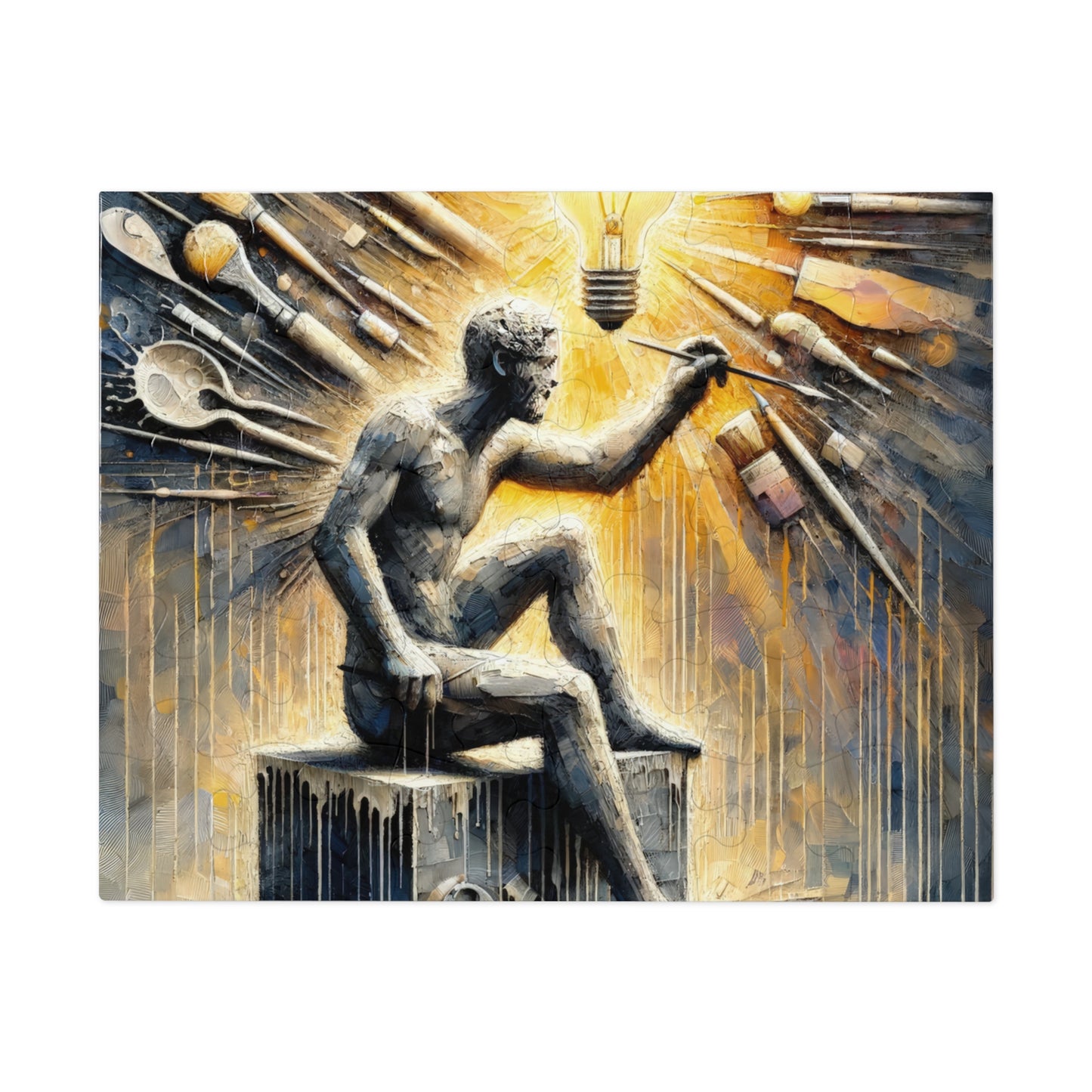 Idea Sculptor Genesis Jigsaw Puzzle (30, 110, 252, 500,1000-Piece)