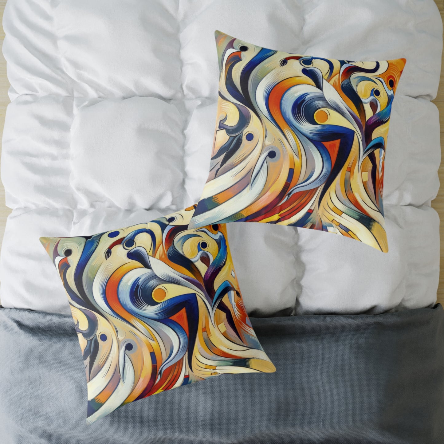 Wisdom Dance Inquiry Spun Polyester Pillow