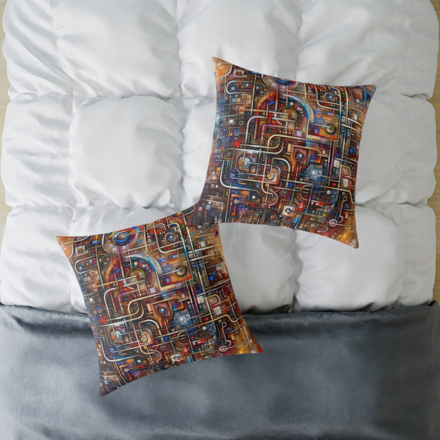 Grandest App Tapestry Spun Polyester Pillow
