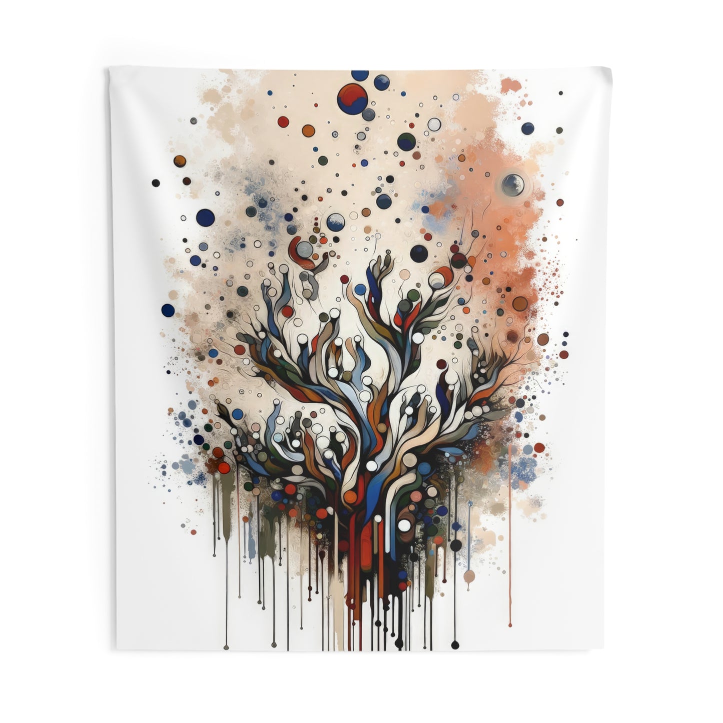 Intentional Unity Splashes Indoor Wall Tapestries