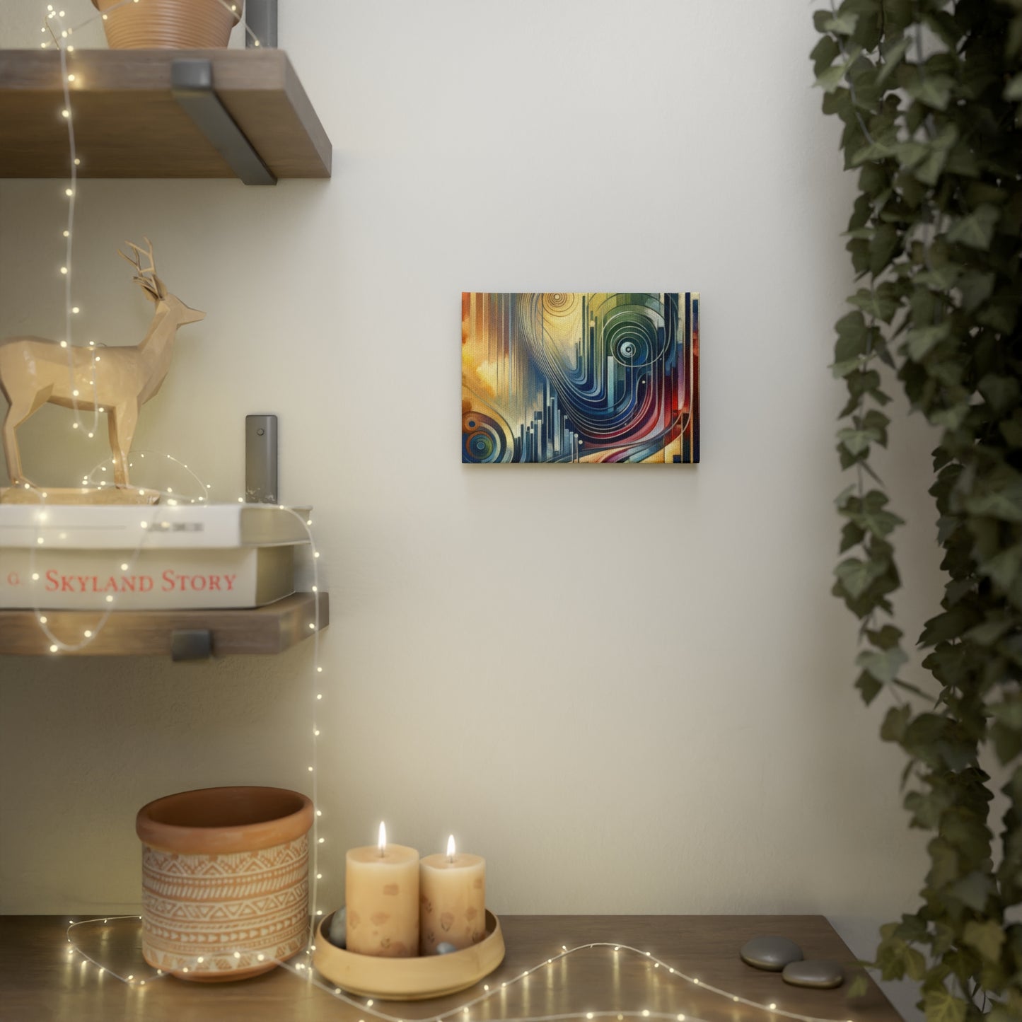 Effort Amplifies Outcome Canvas Photo Tile