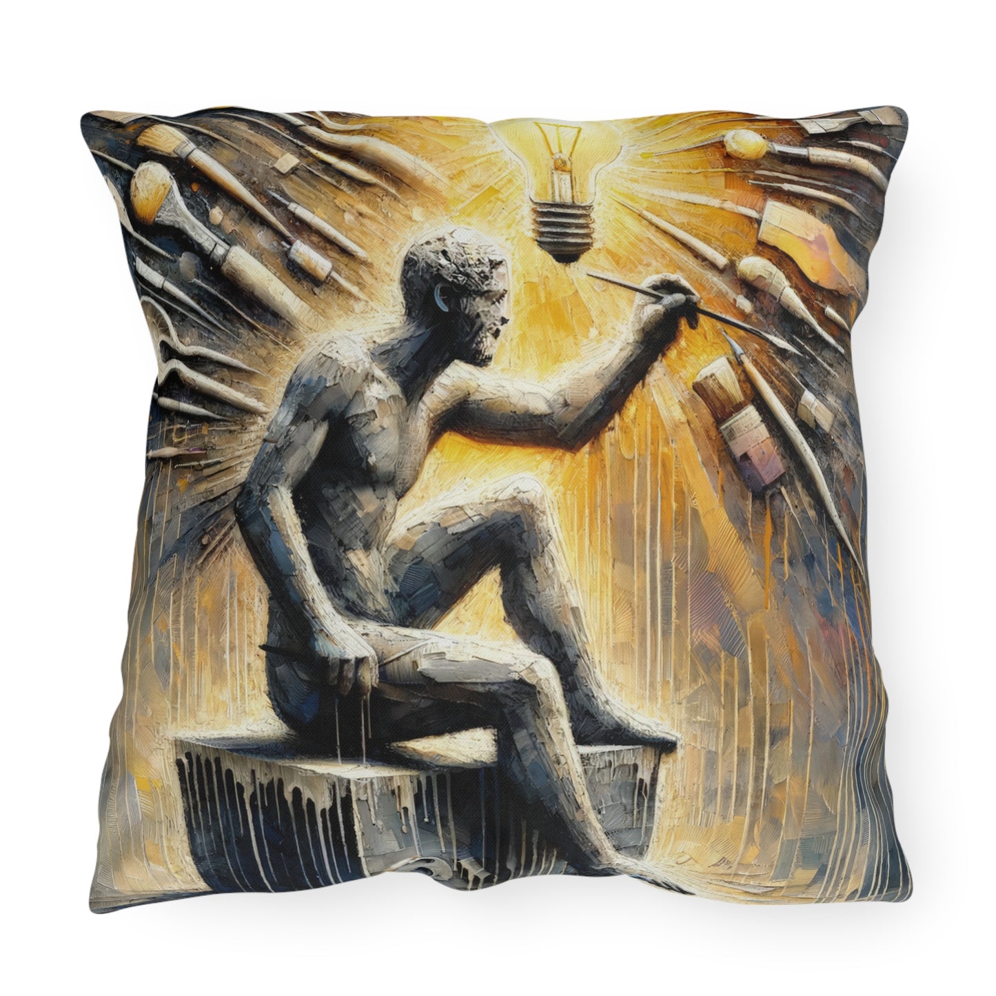 Idea Sculptor Genesis Outdoor Pillows