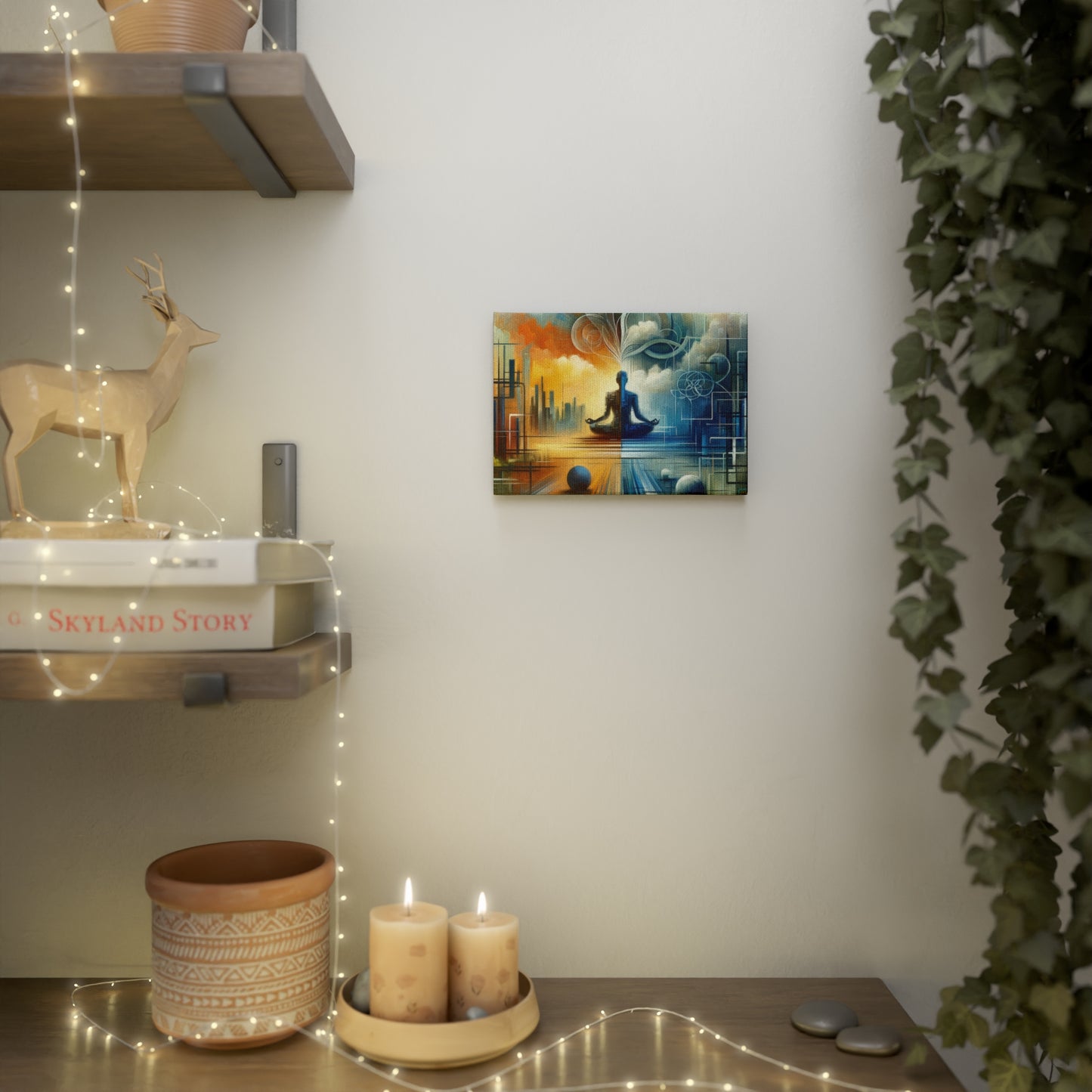 Digital Spiritual Journey Canvas Photo Tile