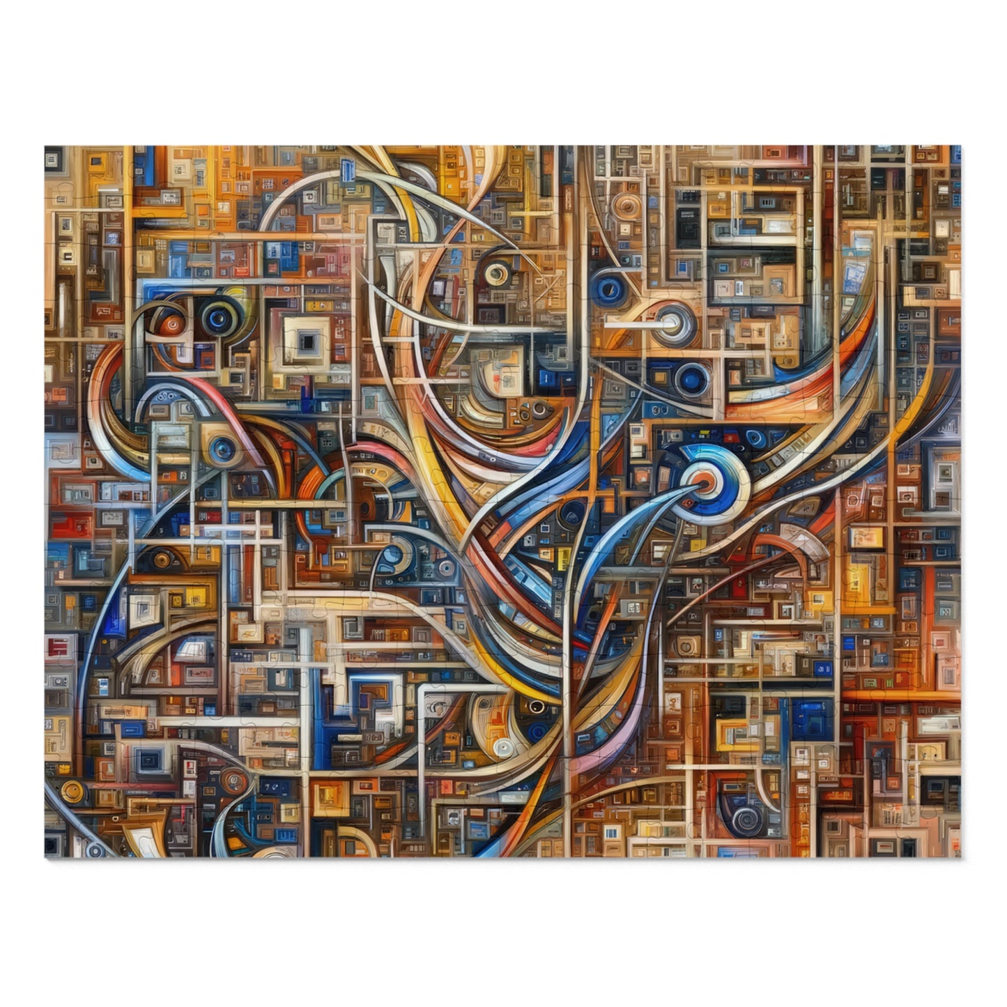 Intricate Life Tapestry Jigsaw Puzzle (30, 110, 252, 500,1000-Piece)