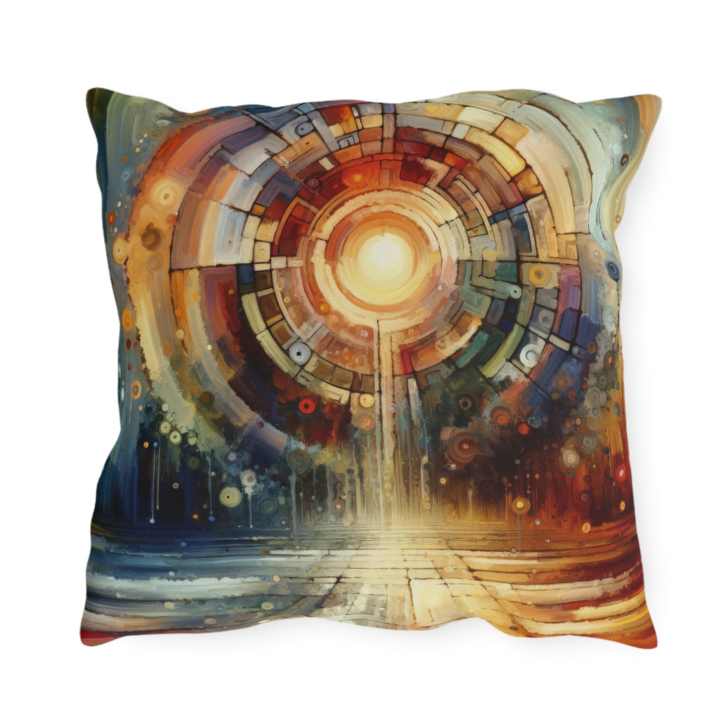 Majestic Quest Aura Outdoor Pillows