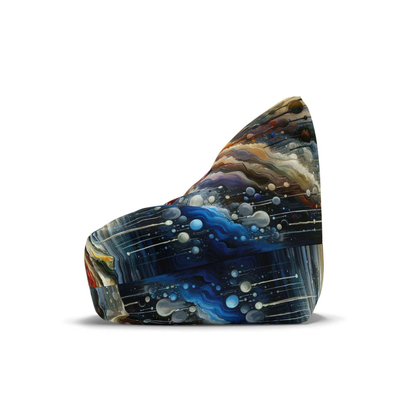 Linguistic Resonance Cascade Bean Bag Chair Cover