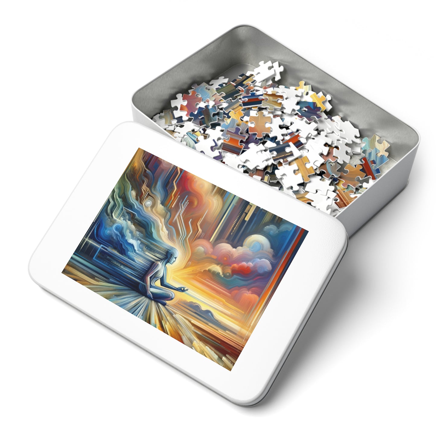 Eternal Digital Meditation Jigsaw Puzzle (30, 110, 252, 500,1000-Piece)