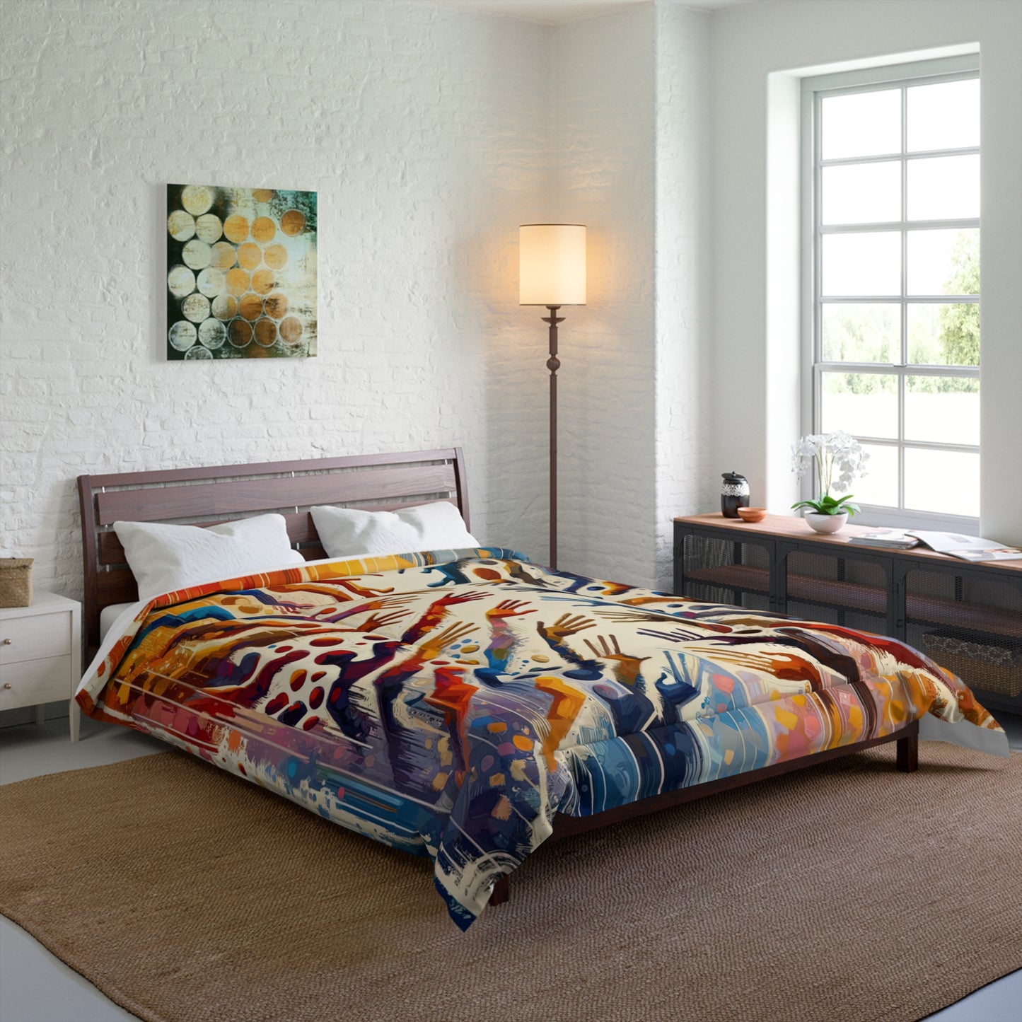 Architects Wisdom Tachism Comforter