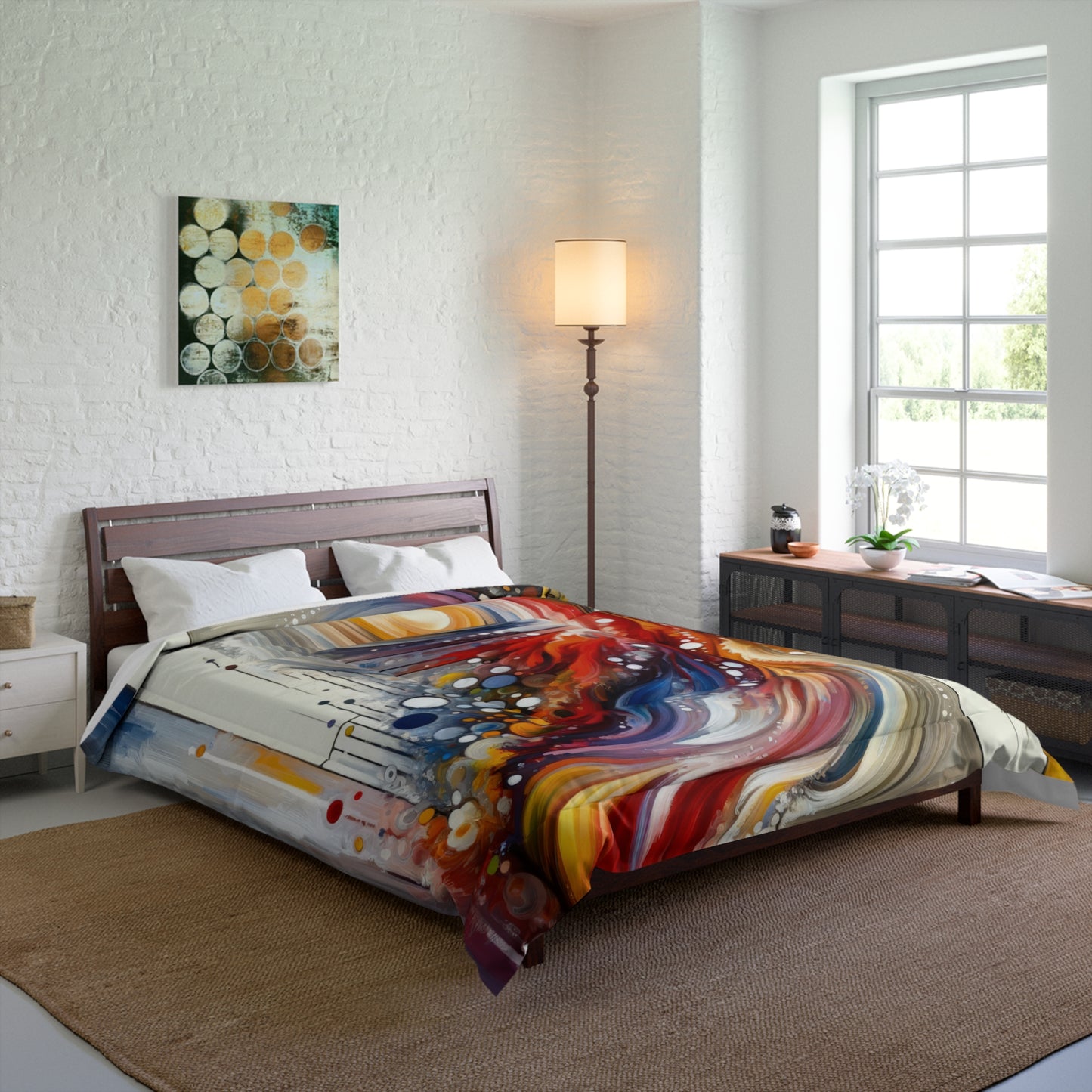 Harmonic Swirl Elegance Comforter