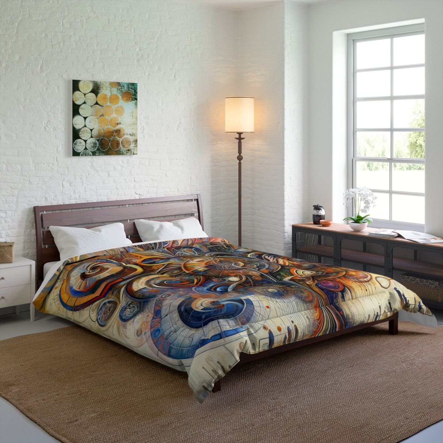 Ethos Web Abstract Comforter