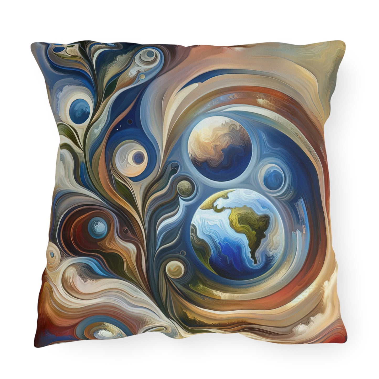 Esoteric Nurturing Gaia Outdoor Pillows