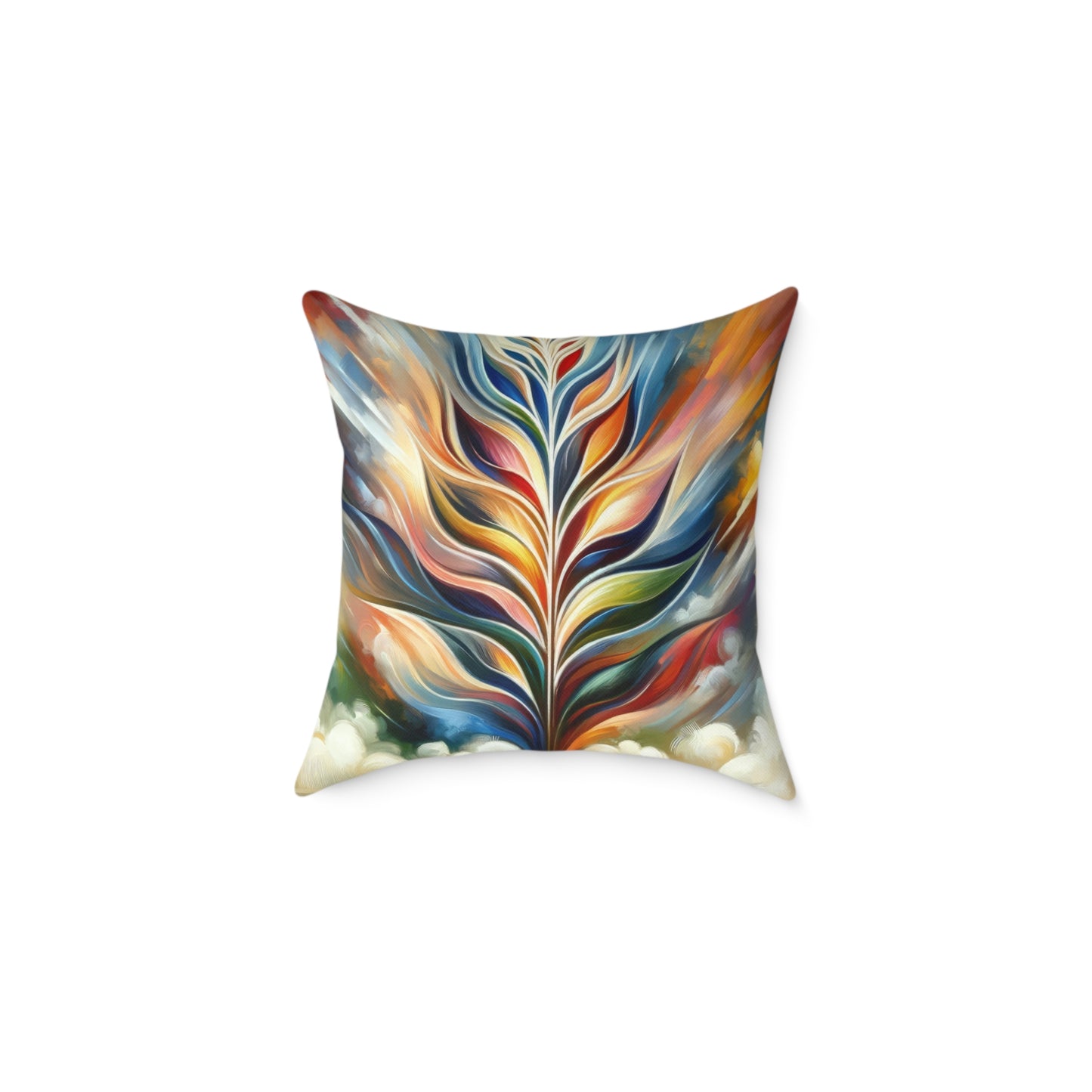 Sovereign Radiance Cultivation Spun Polyester Pillow