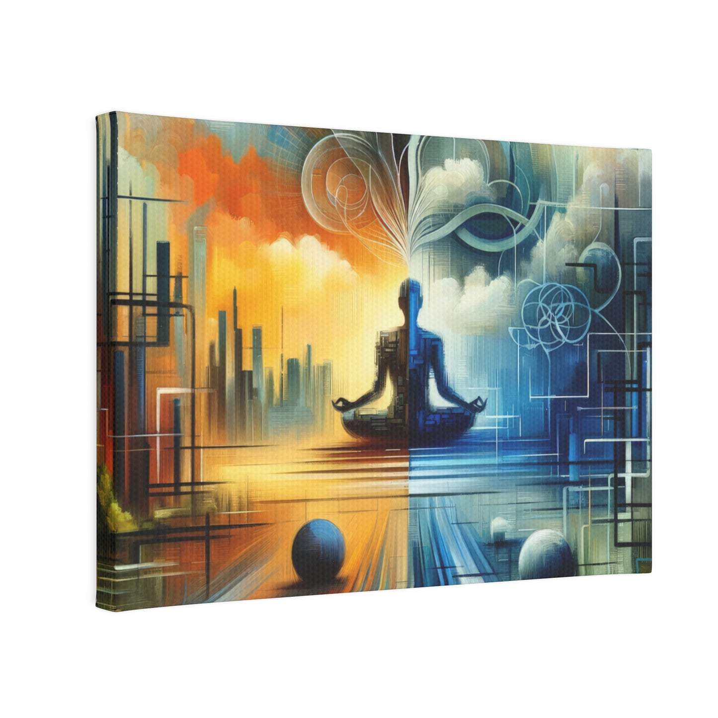 Digital Spiritual Journey Canvas Photo Tile